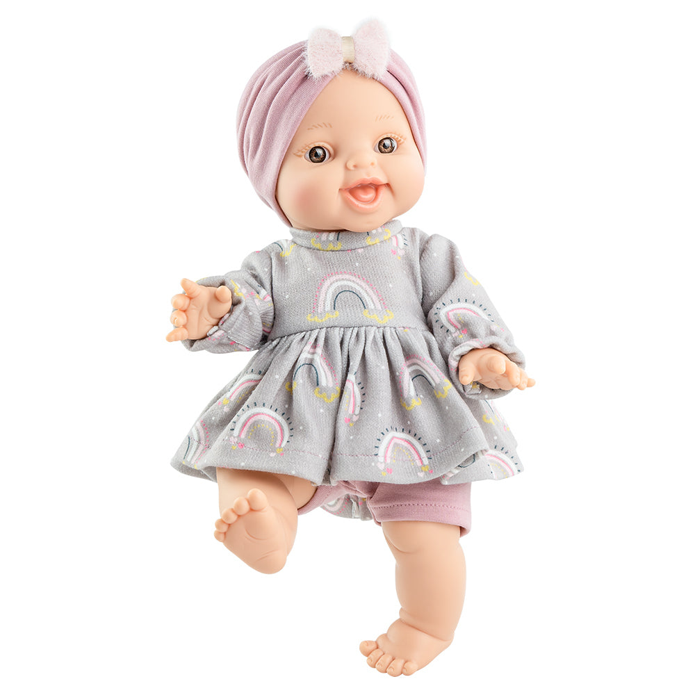 Κούκλα Anik με Μωβ Κορδέλα