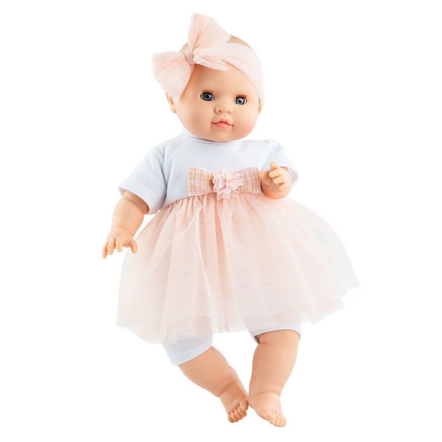 Κούκλα Μωρό με Τούλινο Φόρεμα