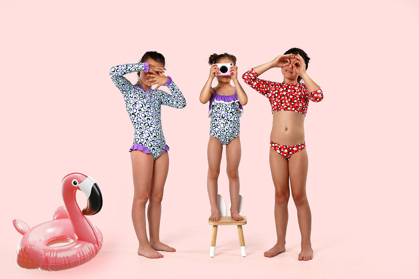 Παιδικό Ολόσωμο Μαγιώ Artemis Aqua Coral