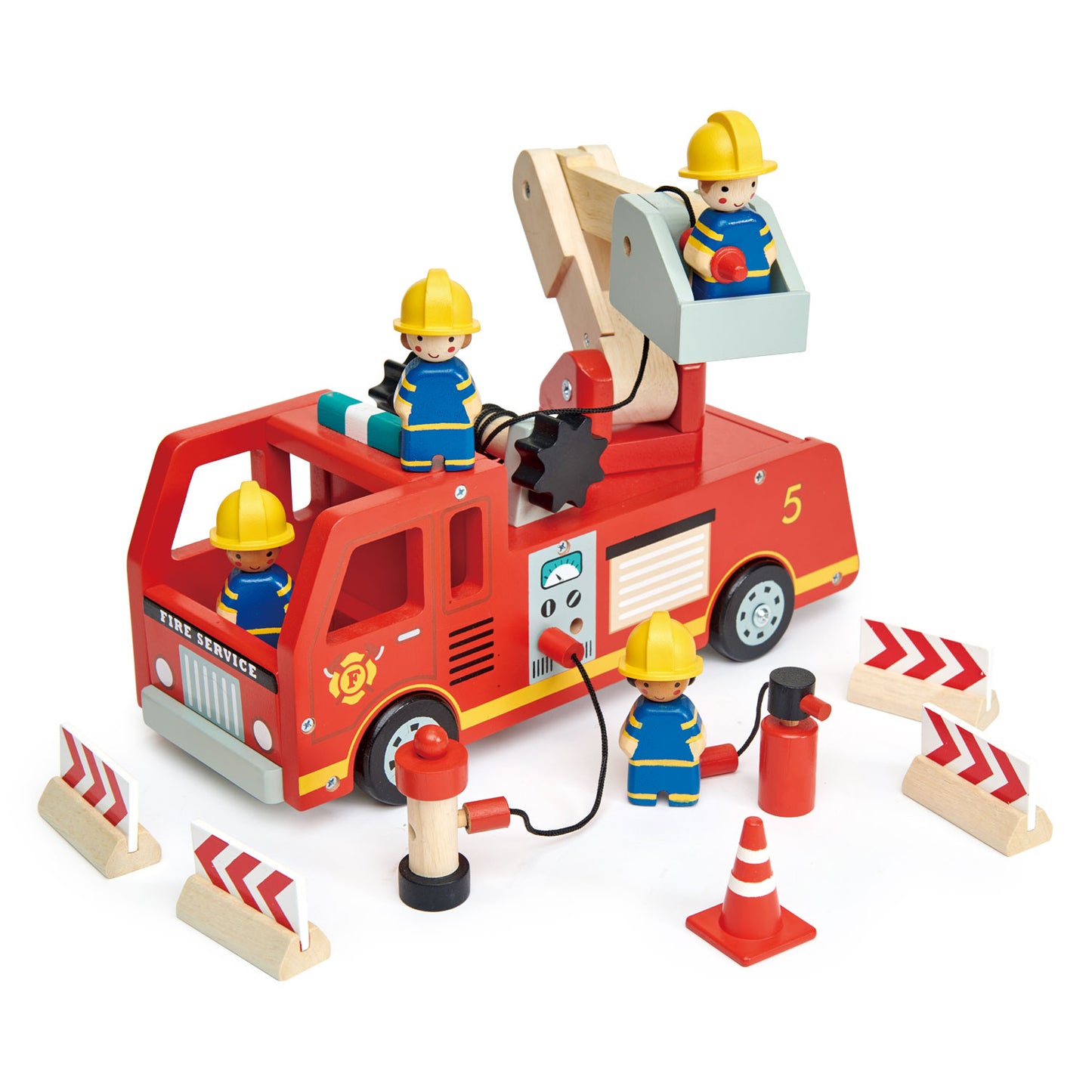 Wooden Fire Truck
