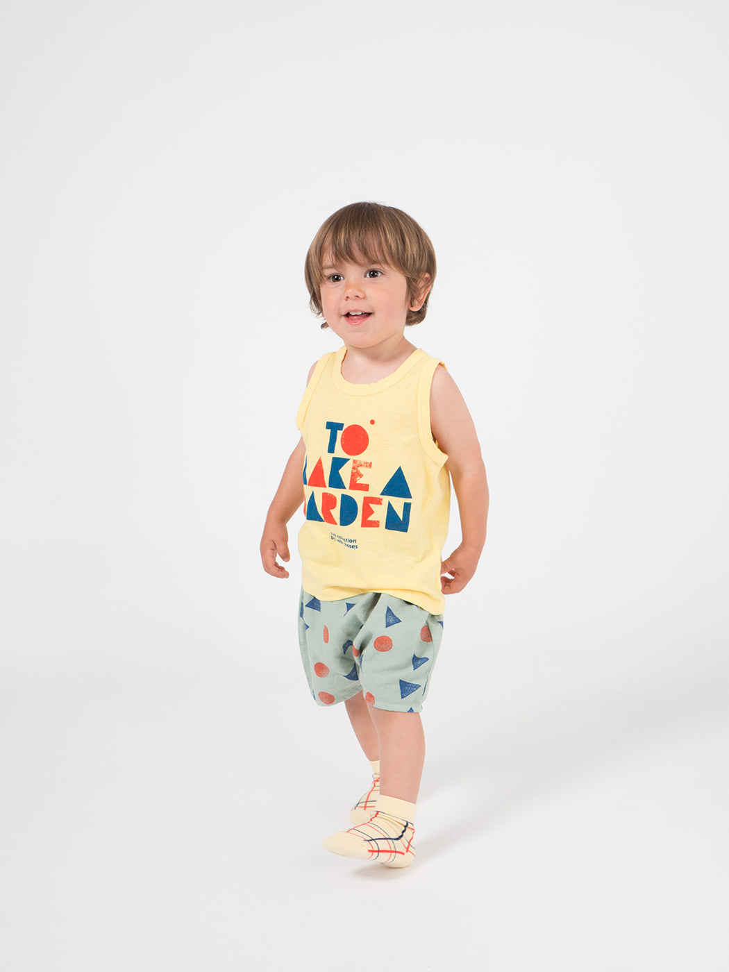 Βρεφική Αμάνικη Μπλούζα Geometric