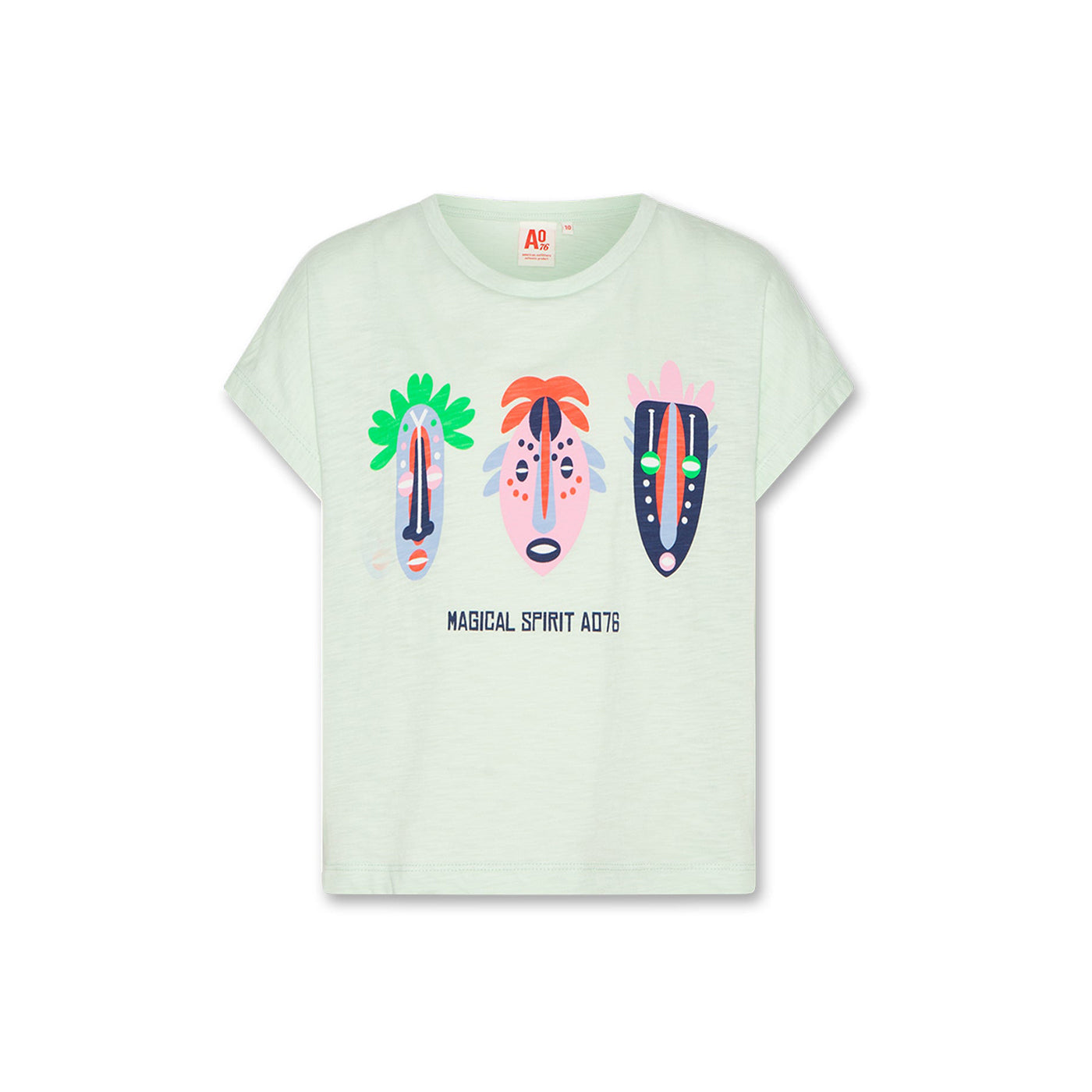 52A.125-1020-138-400 # Kids T-Shirt Mask Light Green