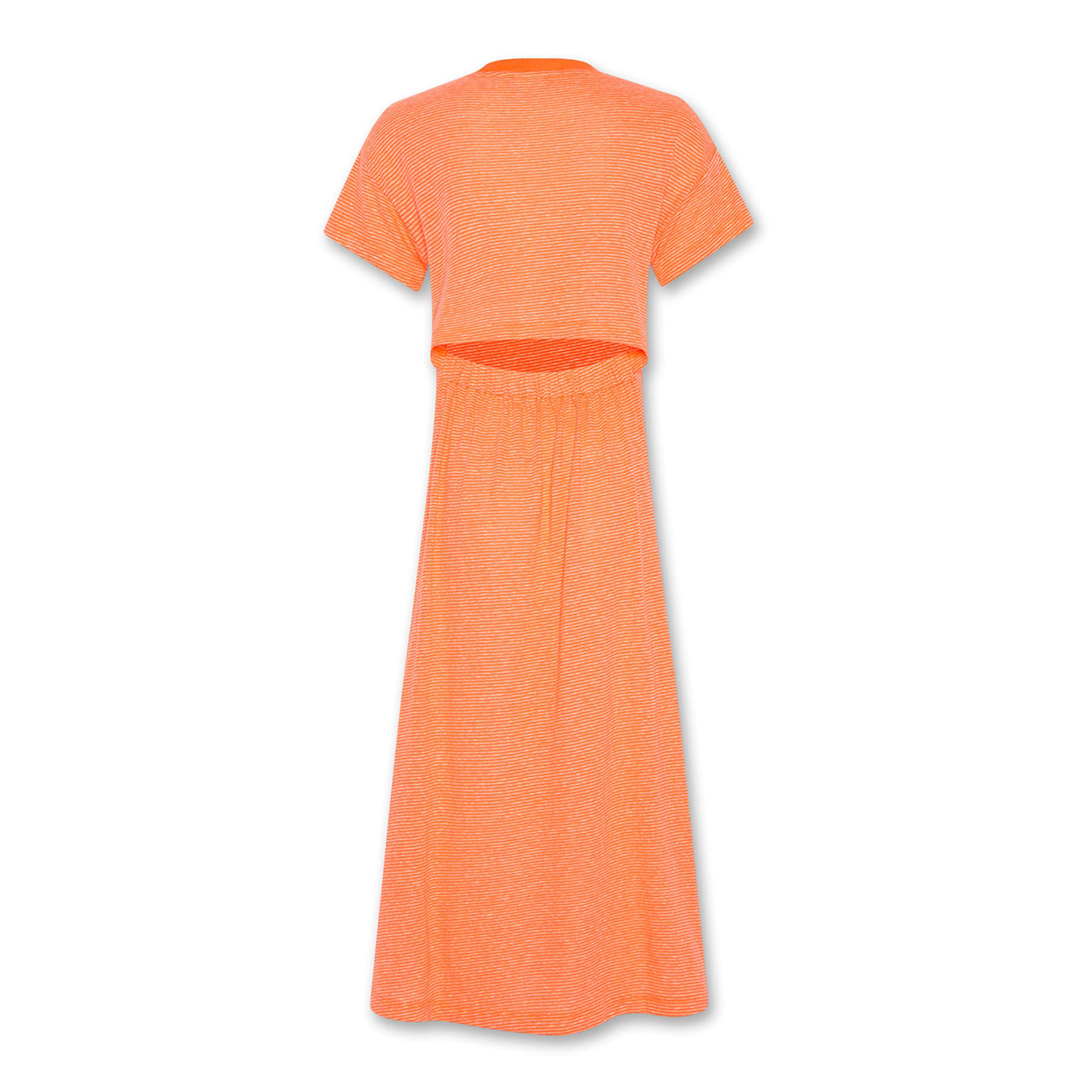 52A.125-1713-241-511 # Παιδικό Φόρεμα Ριγέ Fluo Coral