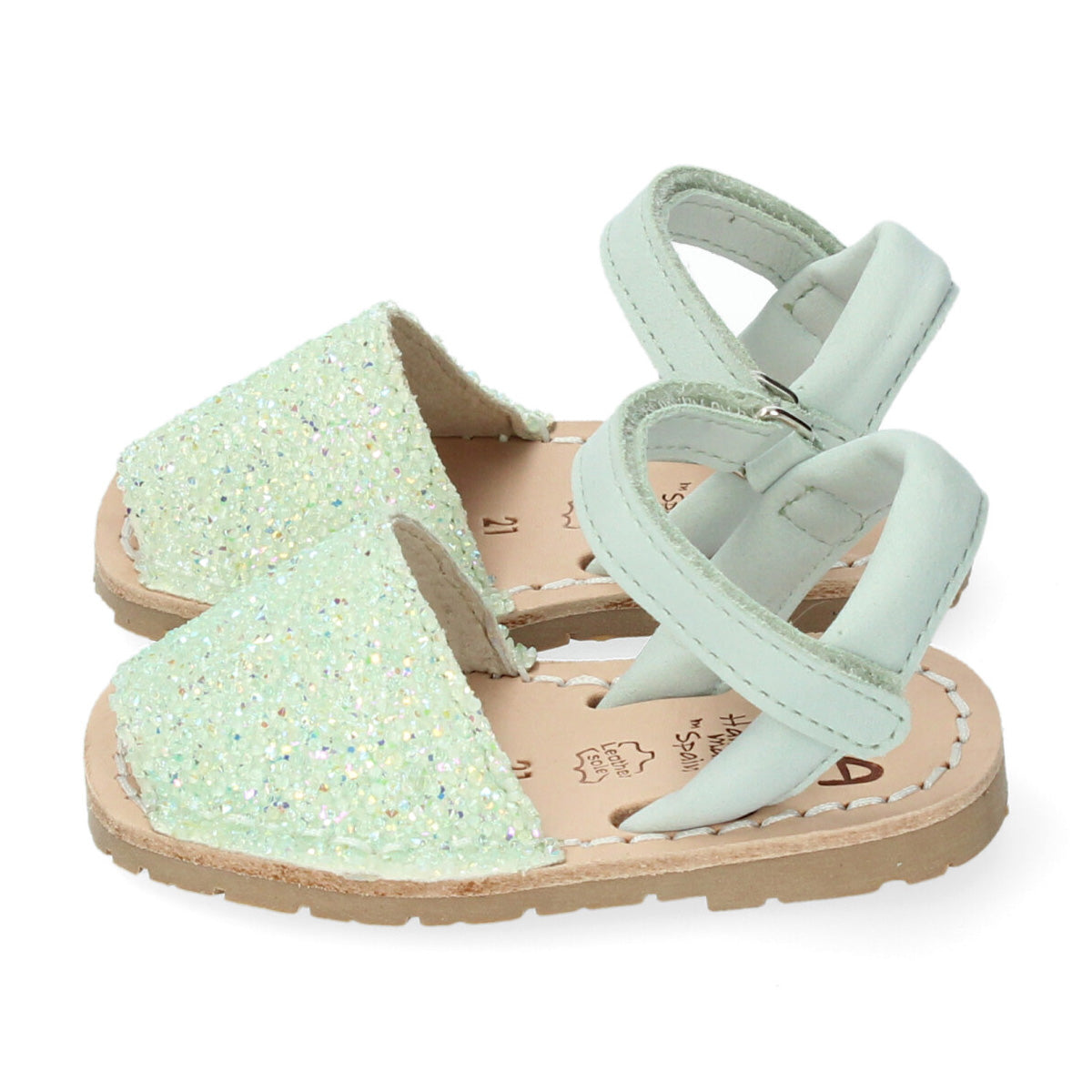 Παιδικά Σανδάλια Strass Menta