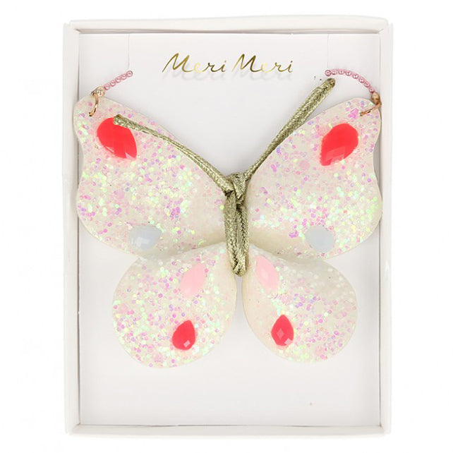 Παιδικό Κολιέ Glitter Butterfly