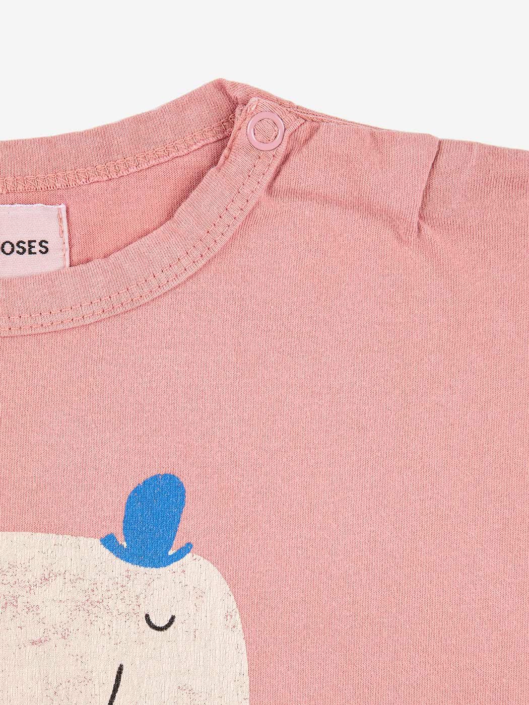 Βρεφική Μακρυμάνικη Μπλούζα The Elephant Pink