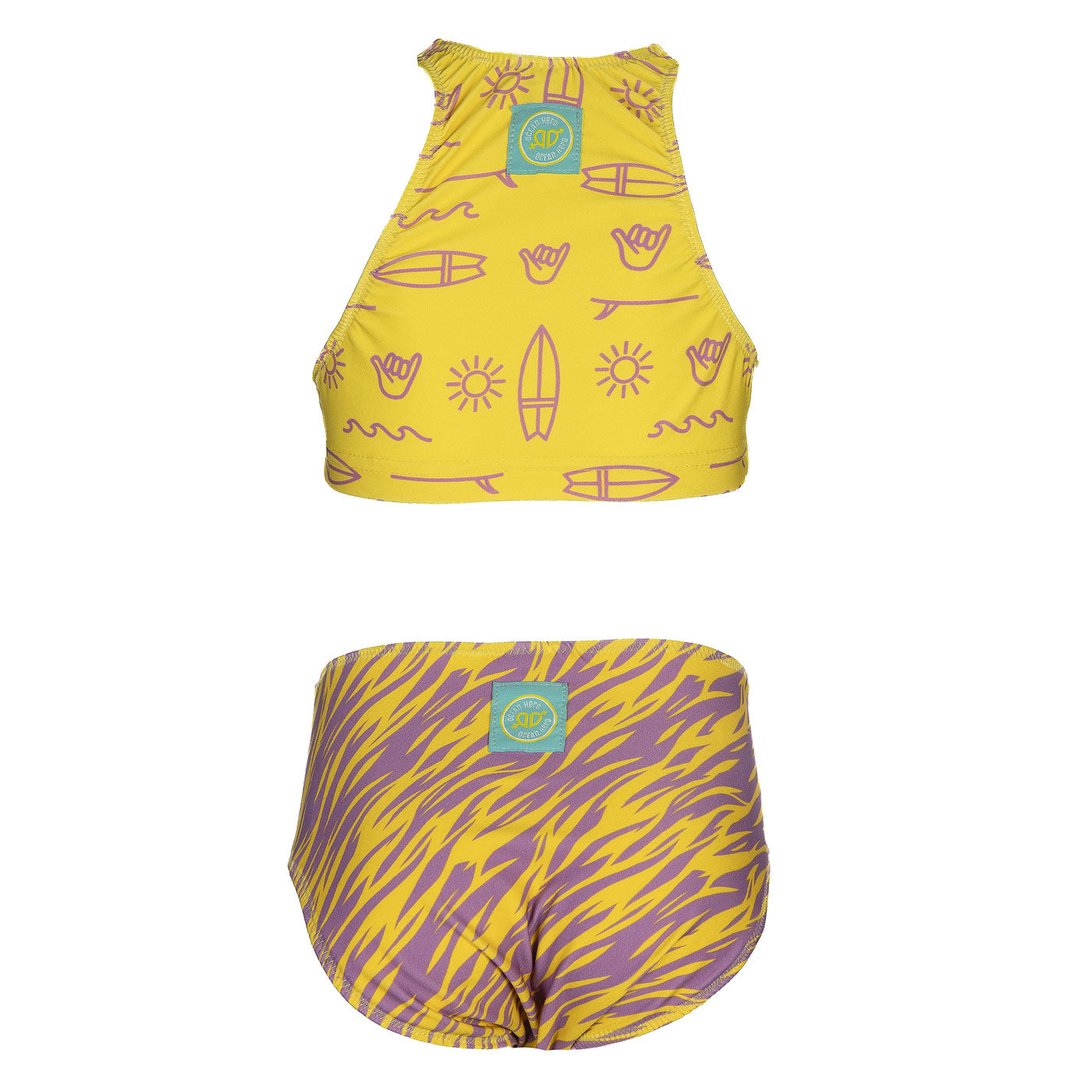 52A.DELPHINE_SURFYELLOW # Παιδικό Μαγιώ Μπικίνι Delphine Surf Yellow