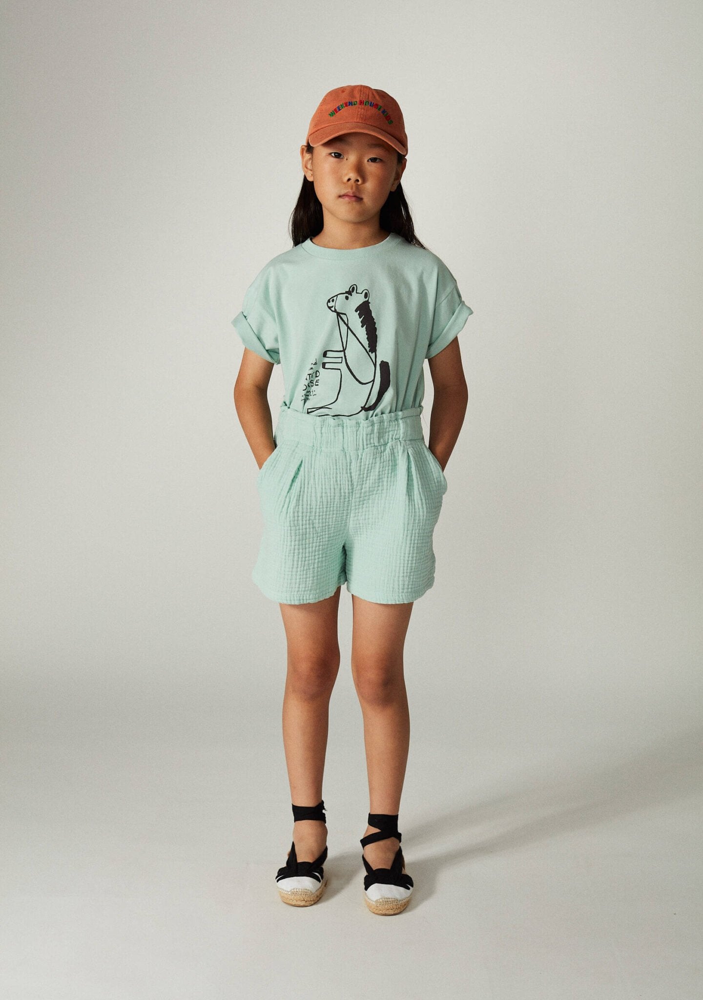 52A.WH25012 # Παιδική Μπλούζα T-Shirt Seated Horse