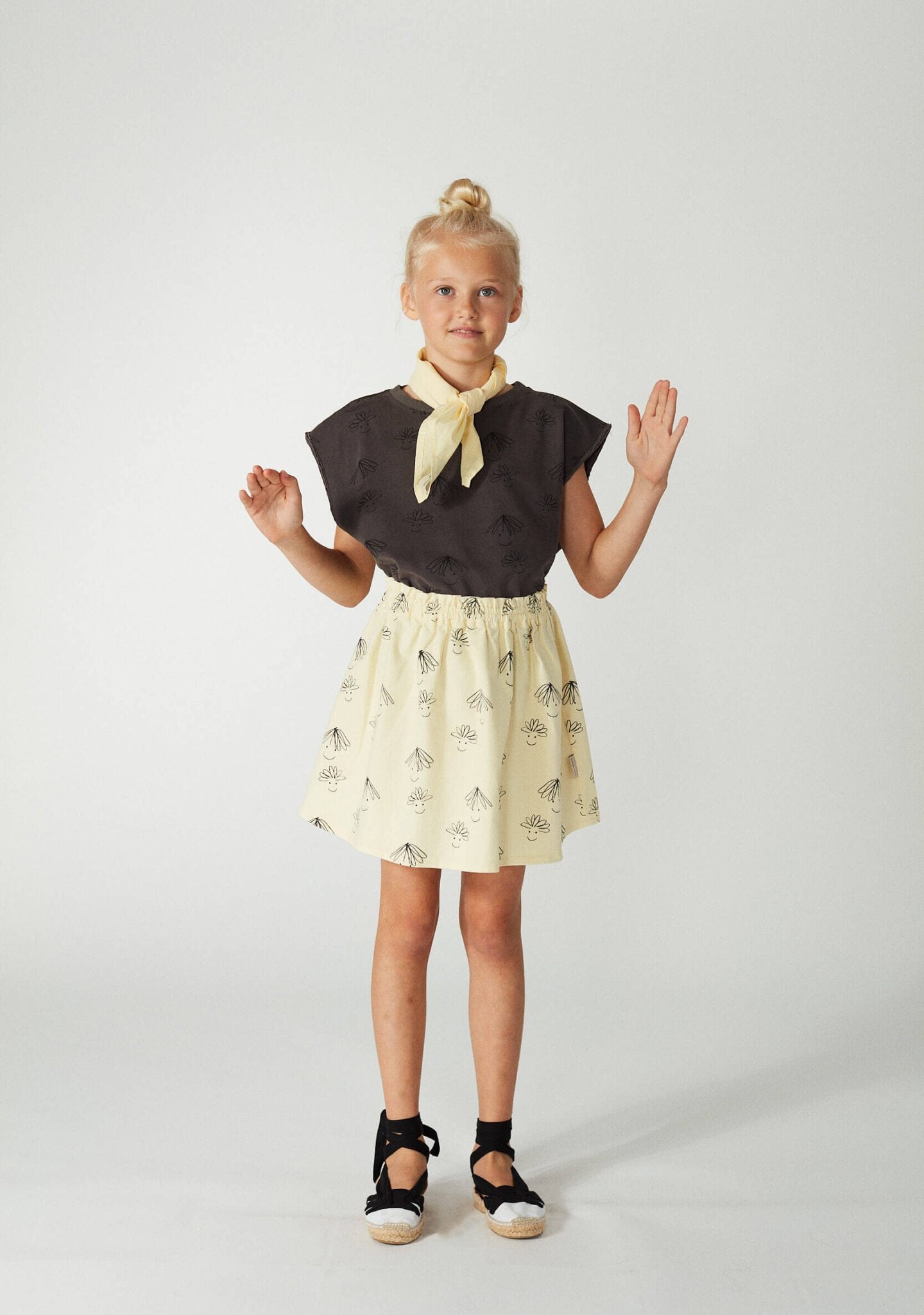 52A.WH25057 # Παιδική Αμάνικη Μπλούζα Happy Faces Vintage Brown