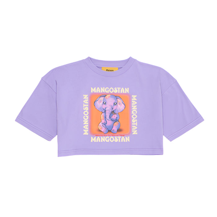 52A.25100023 # Παιδική Μπλούζα Κροπ Elephant