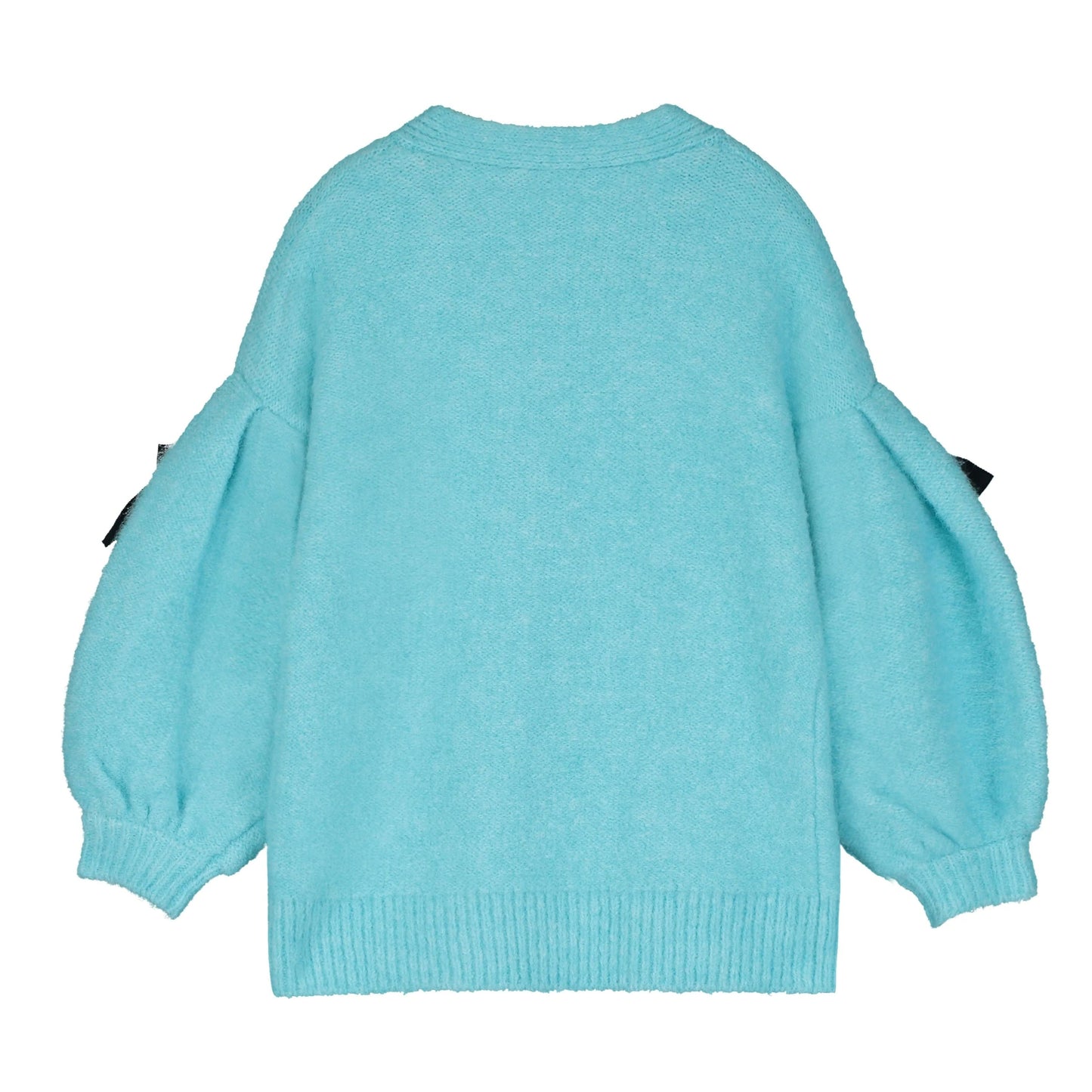 52B.25200003 # Kids Knitted Cardigan Sky Blue