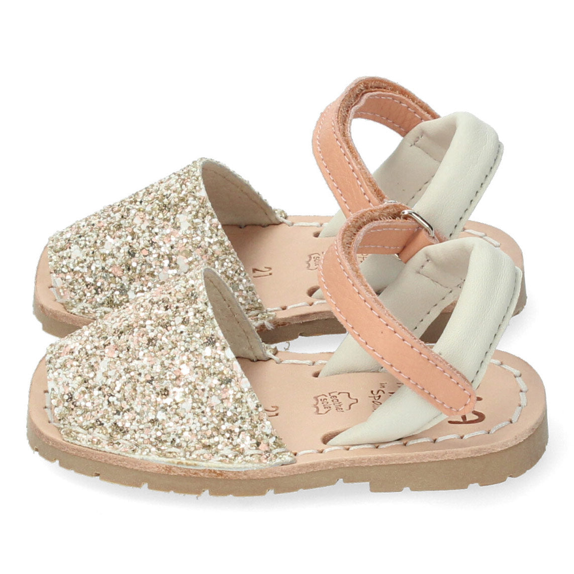 Παιδικά Σανδάλια Glitter Minerva