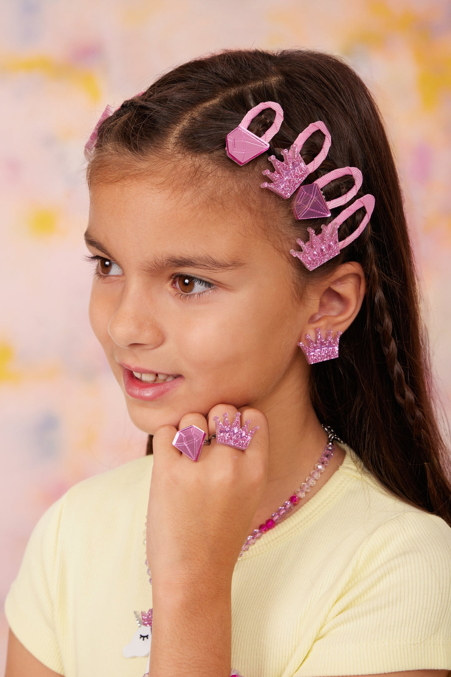 99.HAIRCLIPCROWN # Kids Hair Clips Crown
