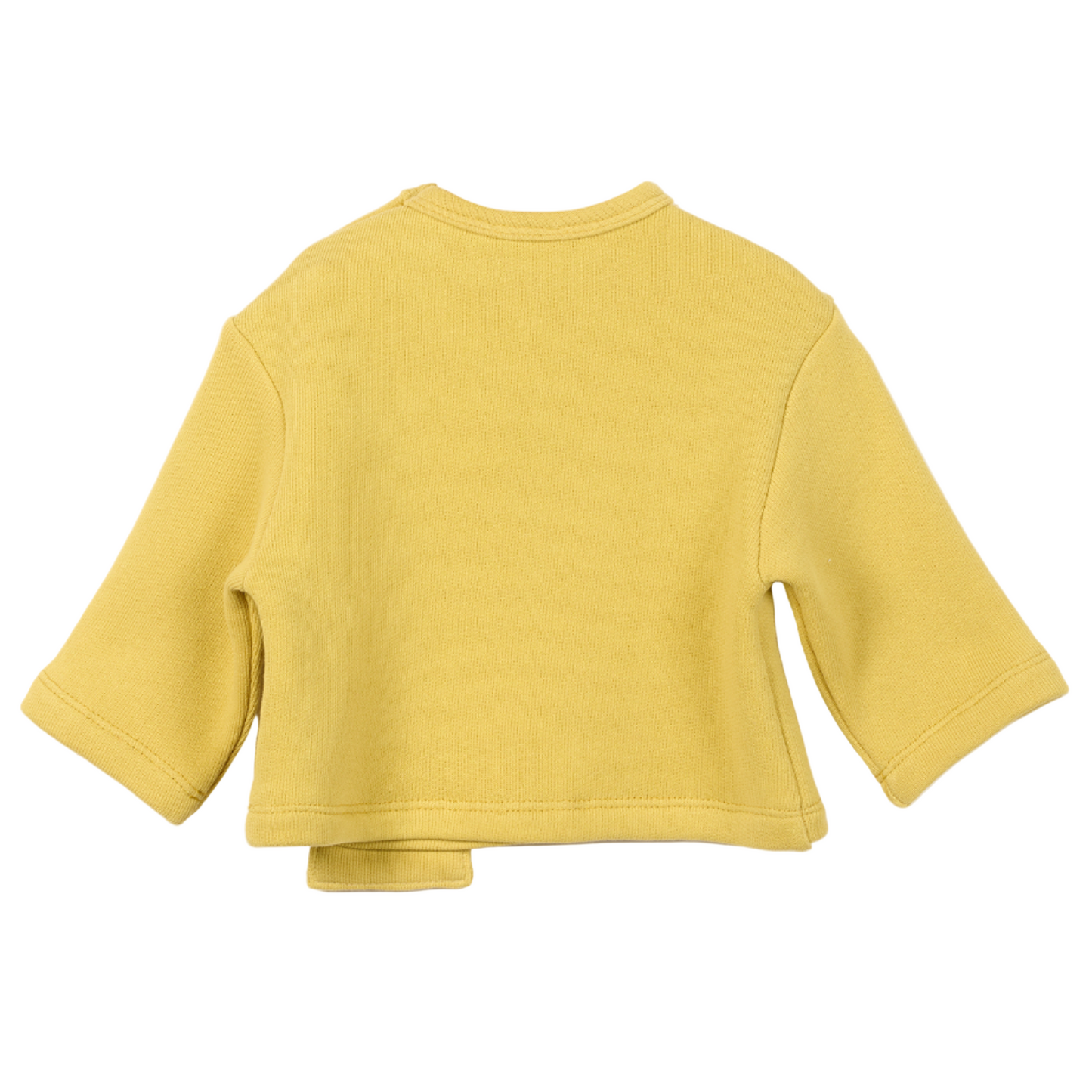 52B.41210322074 # Βρεφική Μπλούζα Φούτερ με Τσέπη Κίτρινη