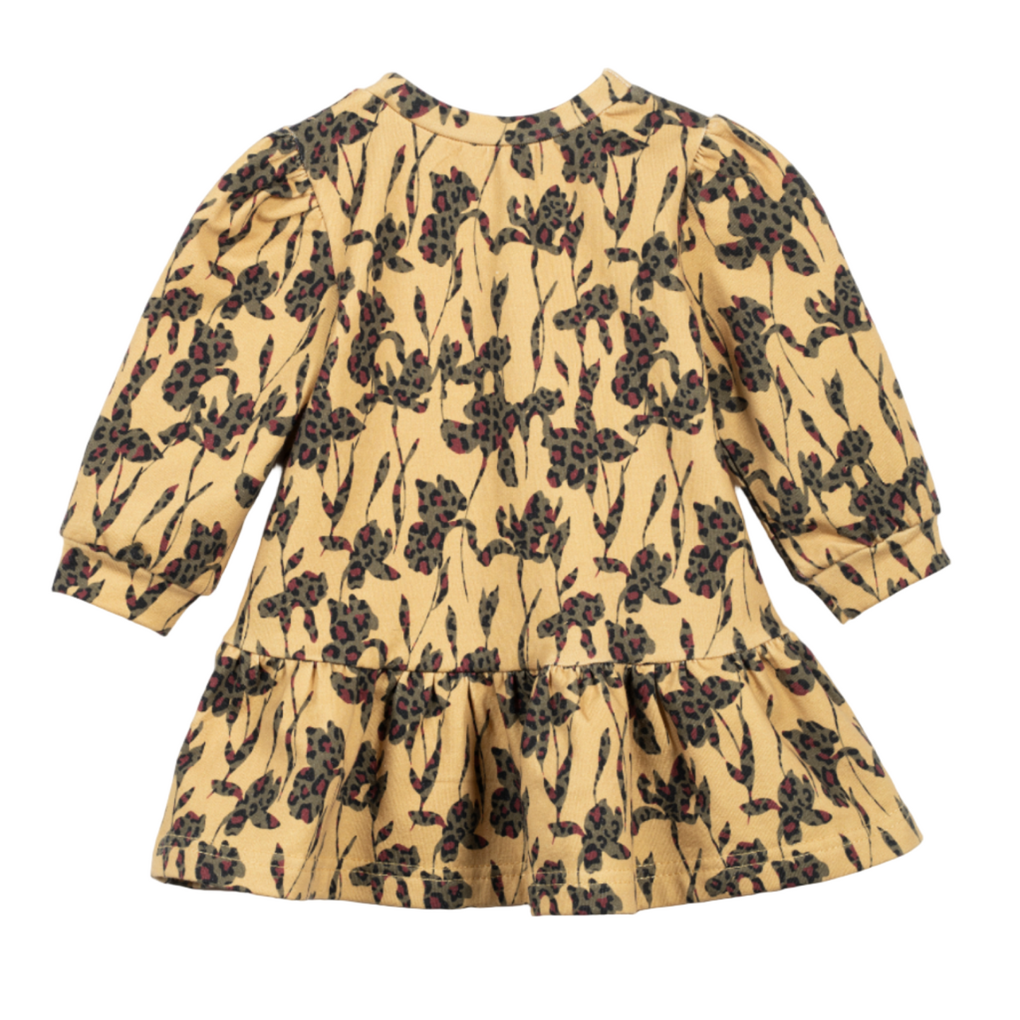 52B.41210341014 # Βρεφικό Μακρυμάνικο Φόρεμα Flowers