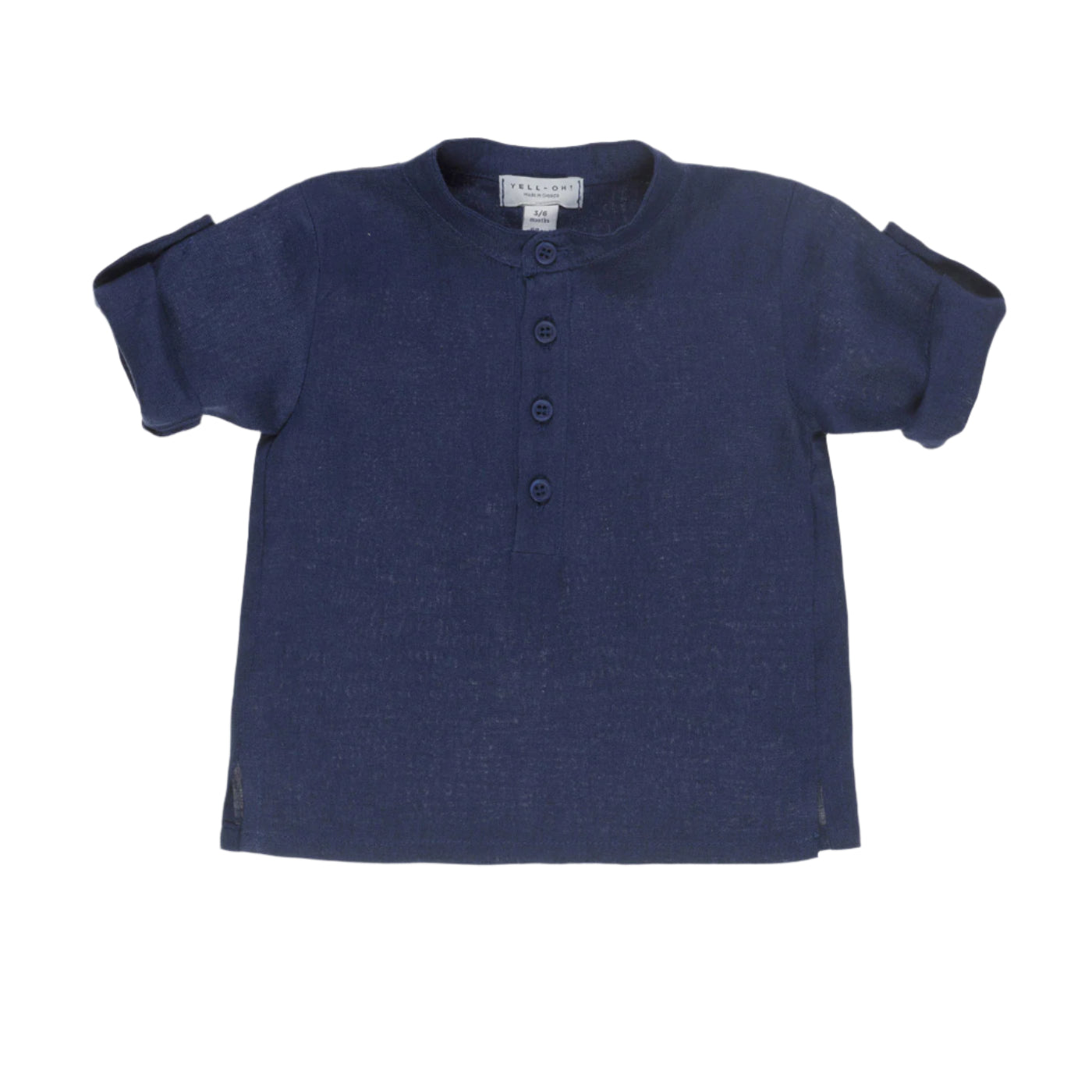 52A.41301120211 # Baby Linen Tunic Blue