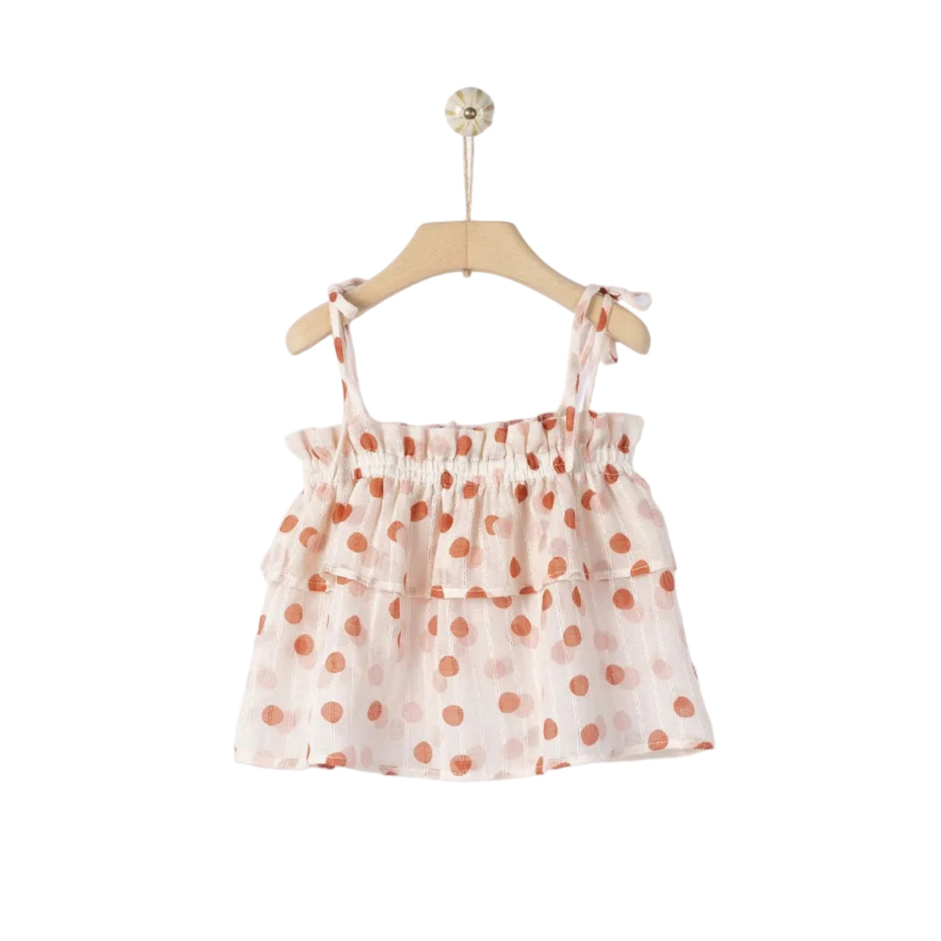 62A.41310220038 # Kids Sleeveless Polka Dot Top Louna