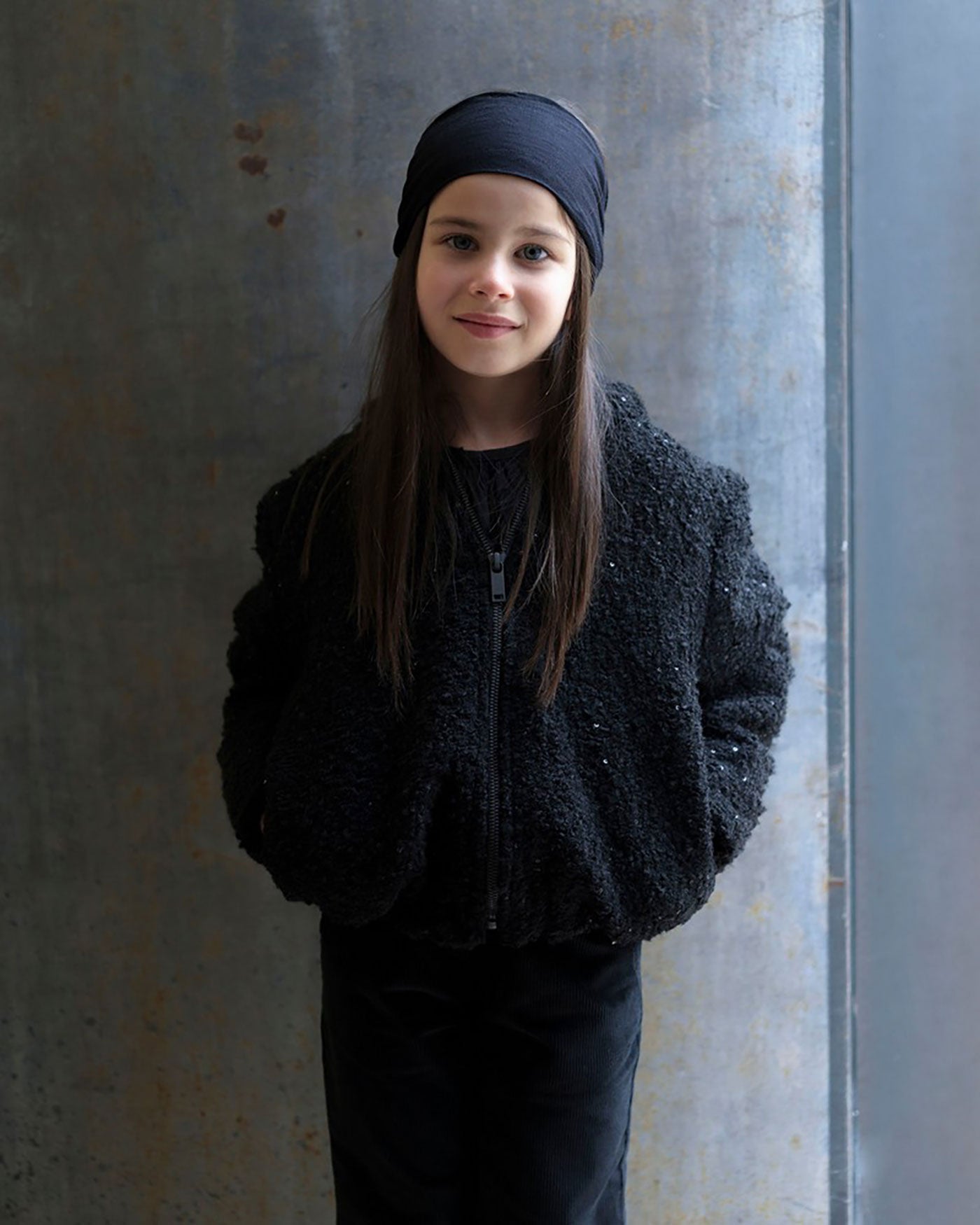 42B.42200238012 # Παιδική Ζακέτα με Παγιέτες