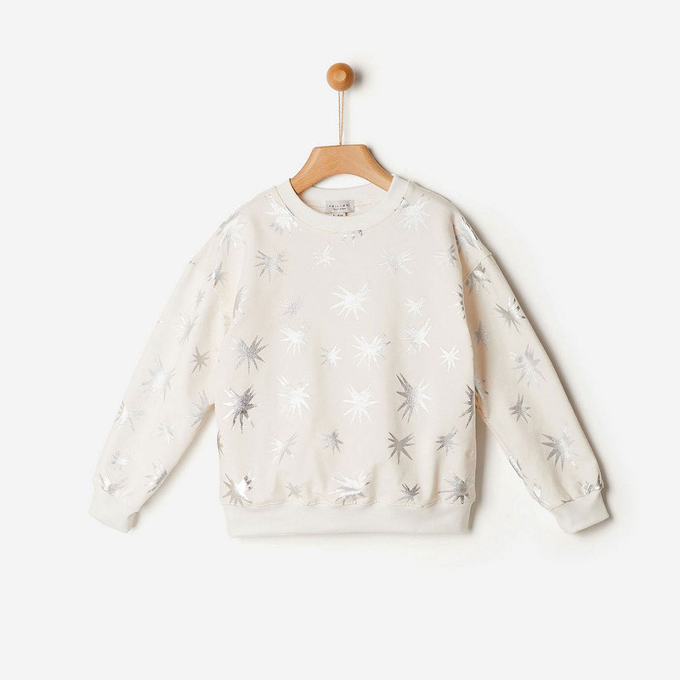 42B.42200330050 # Kids Sweatshirt Stars Foil