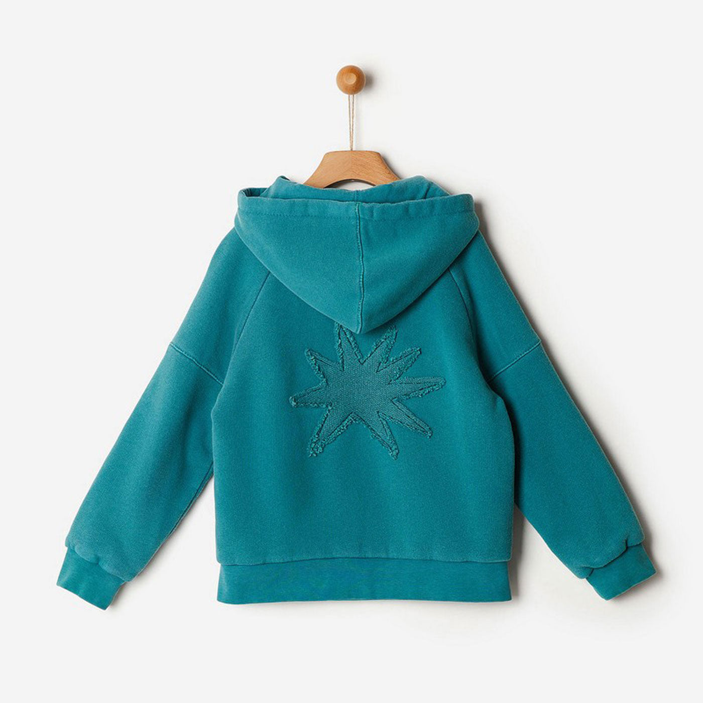 42B.42201317006 # Kids Zipped Sweatshirt Antique Green