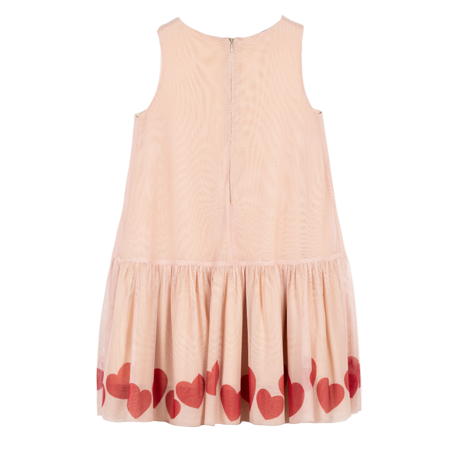 52B.42210240037 # Παιδικό Τούλινο Φόρεμα με Καρδιές