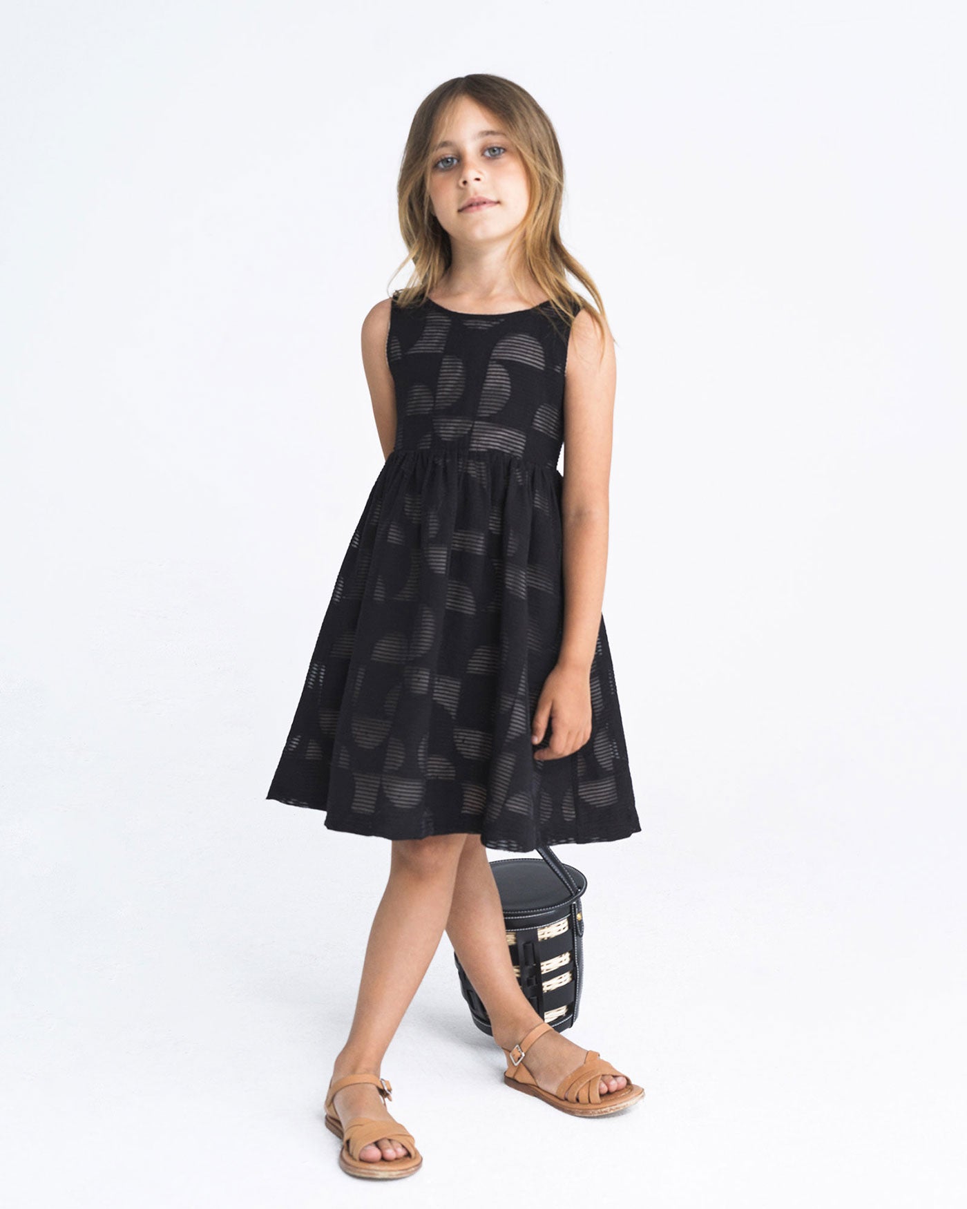 52A.42300140072 # Παιδικό Φόρεμα Luna Black