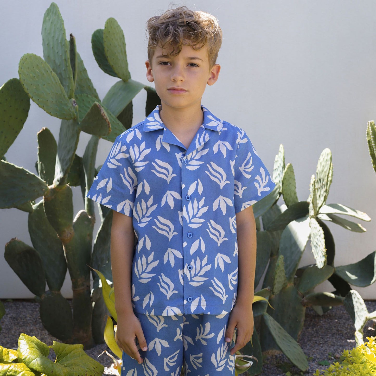 62A.42311123117 # Kids Short Sleeve Shirt Theros Seaweed