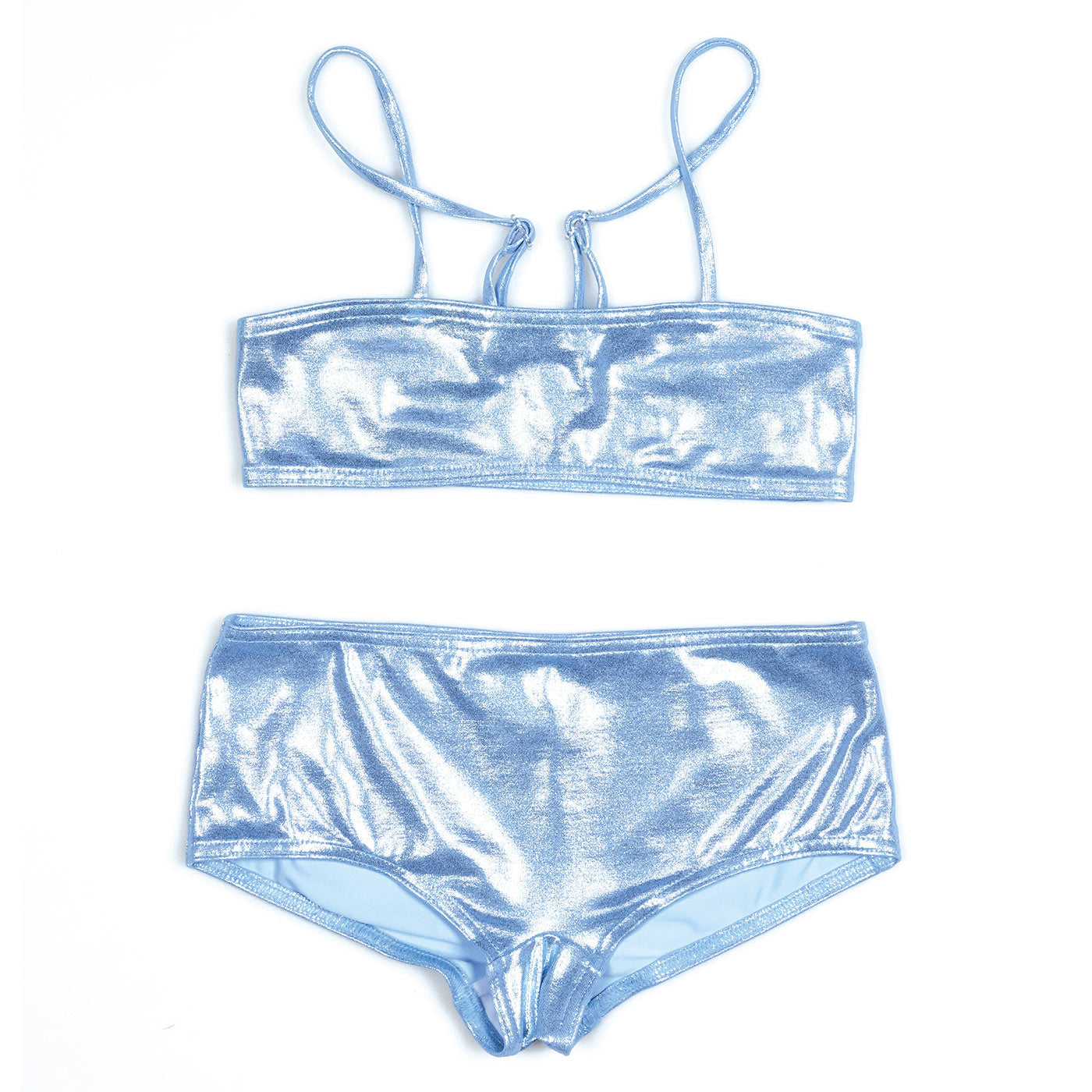 Παιδικό Μαγιώ Μπικίνι Atins Metallic Blue