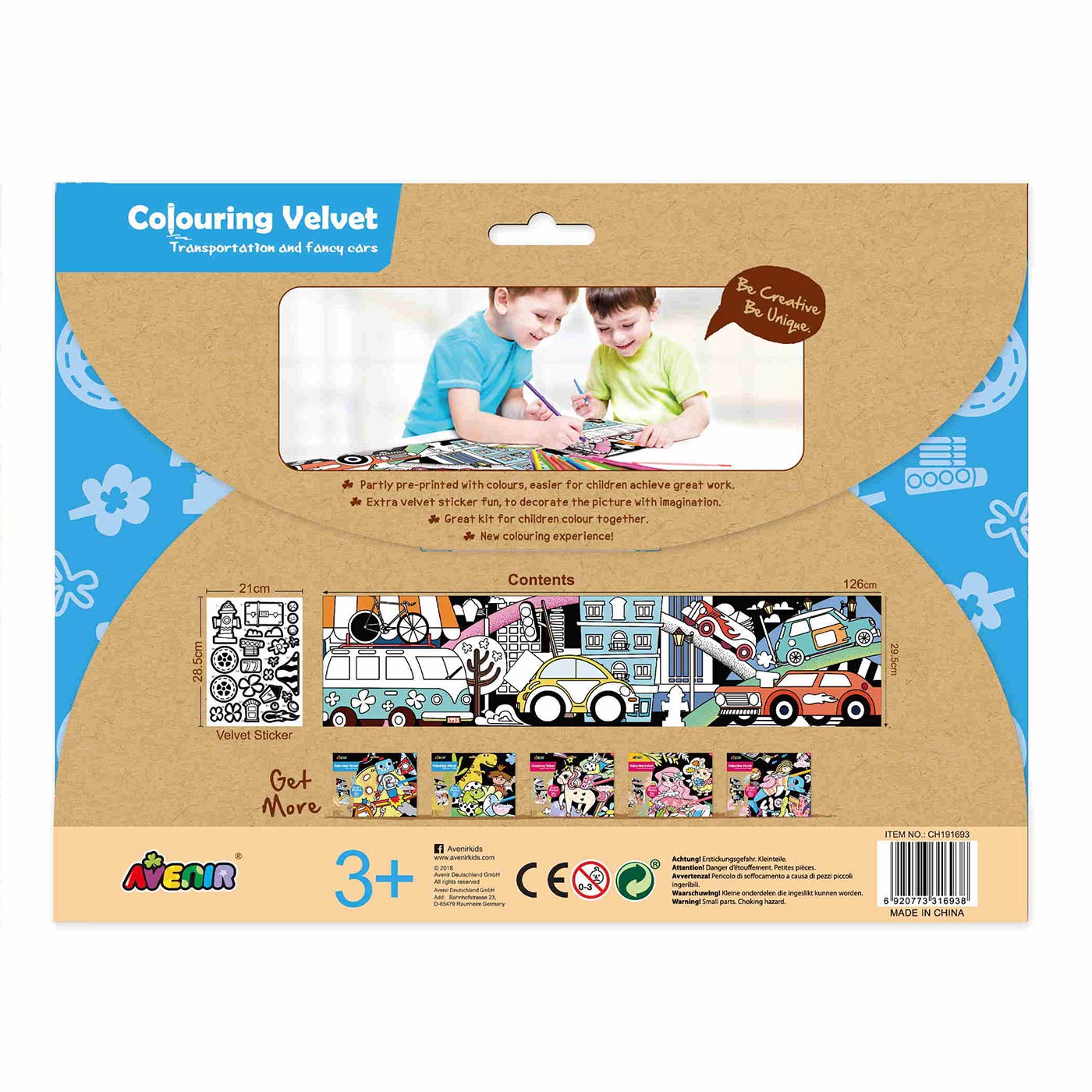 Colour-in Αφίσα - Transportation