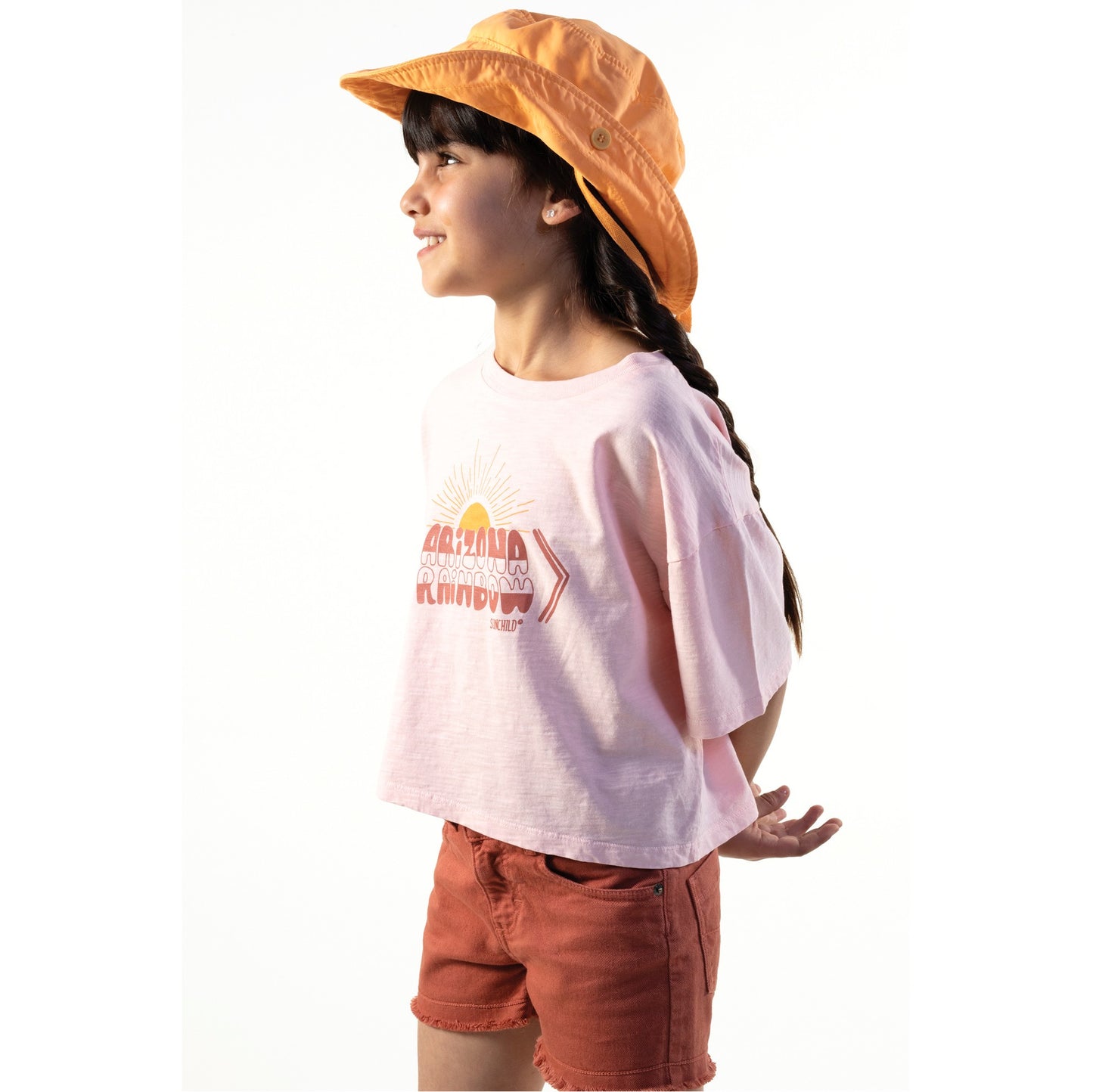 62A.ARIZONA_3001_BABY # Kids Cropped T-Shirt Arizona Baby