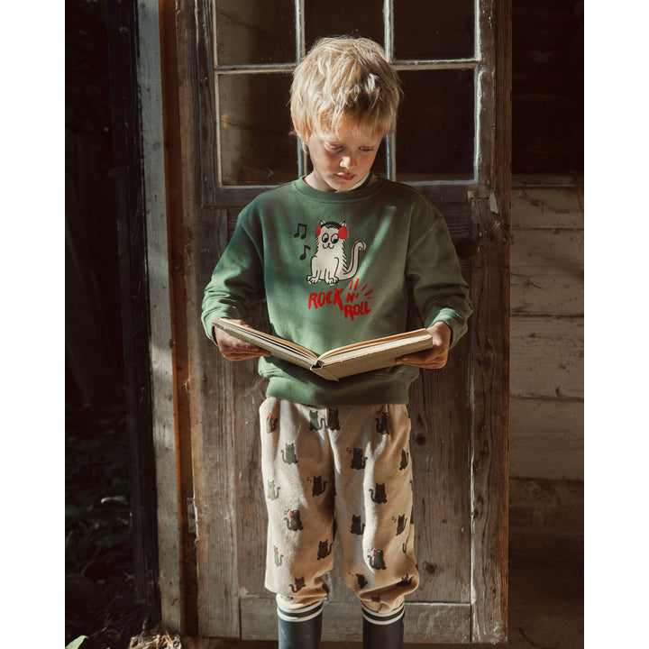 Παιδική Μπλούζα Φούτερ Chat Foret