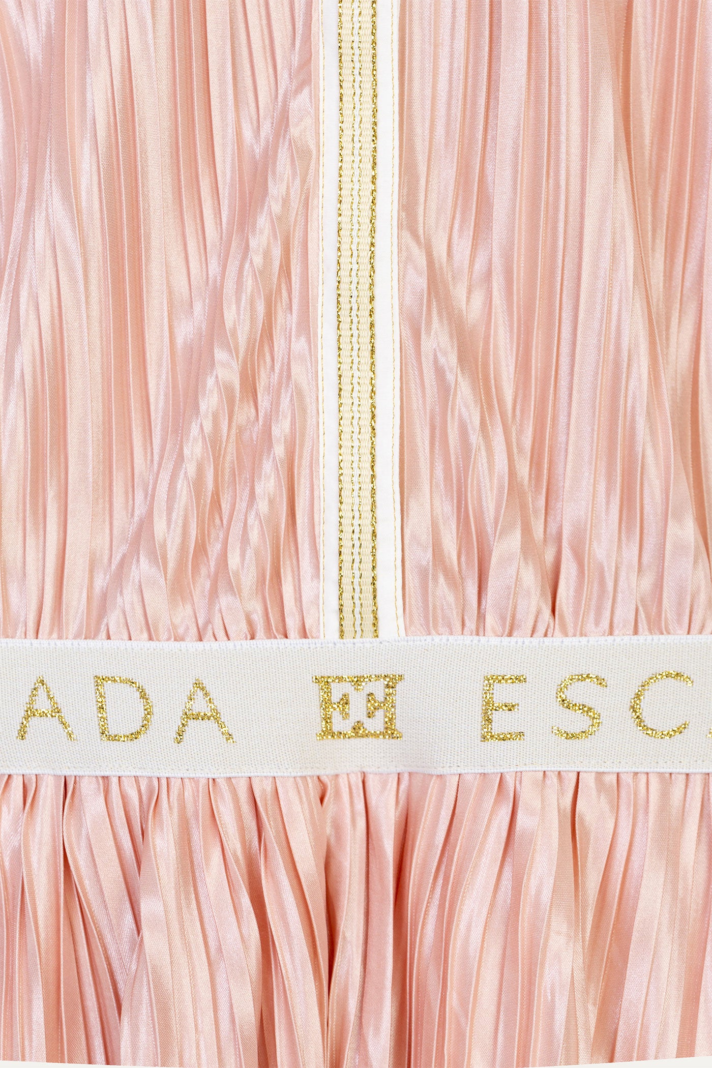 52A.ESC71210804 # Παιδικό Πλισέ Φόρεμα Ροζ