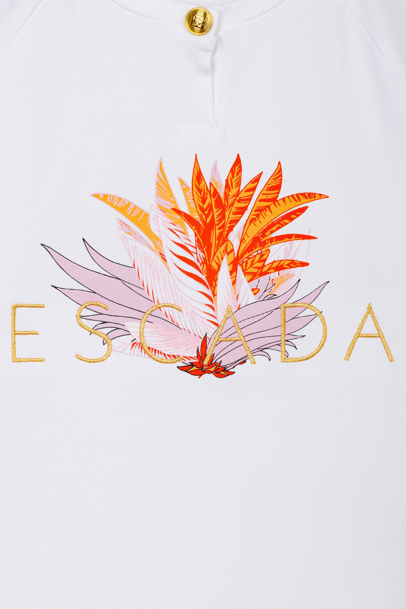 52A.ESC71226001 # Παιδική Μπλούζα T-Shirt Escada Logo