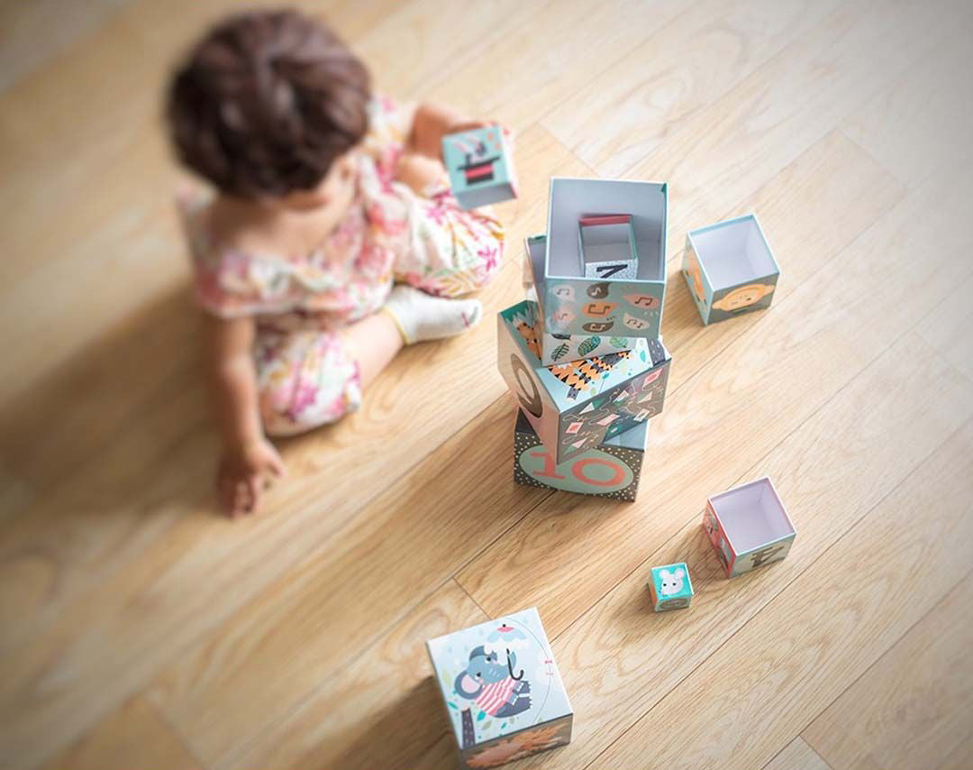 Κύβοι Στοίβαξης με Ζωάκια