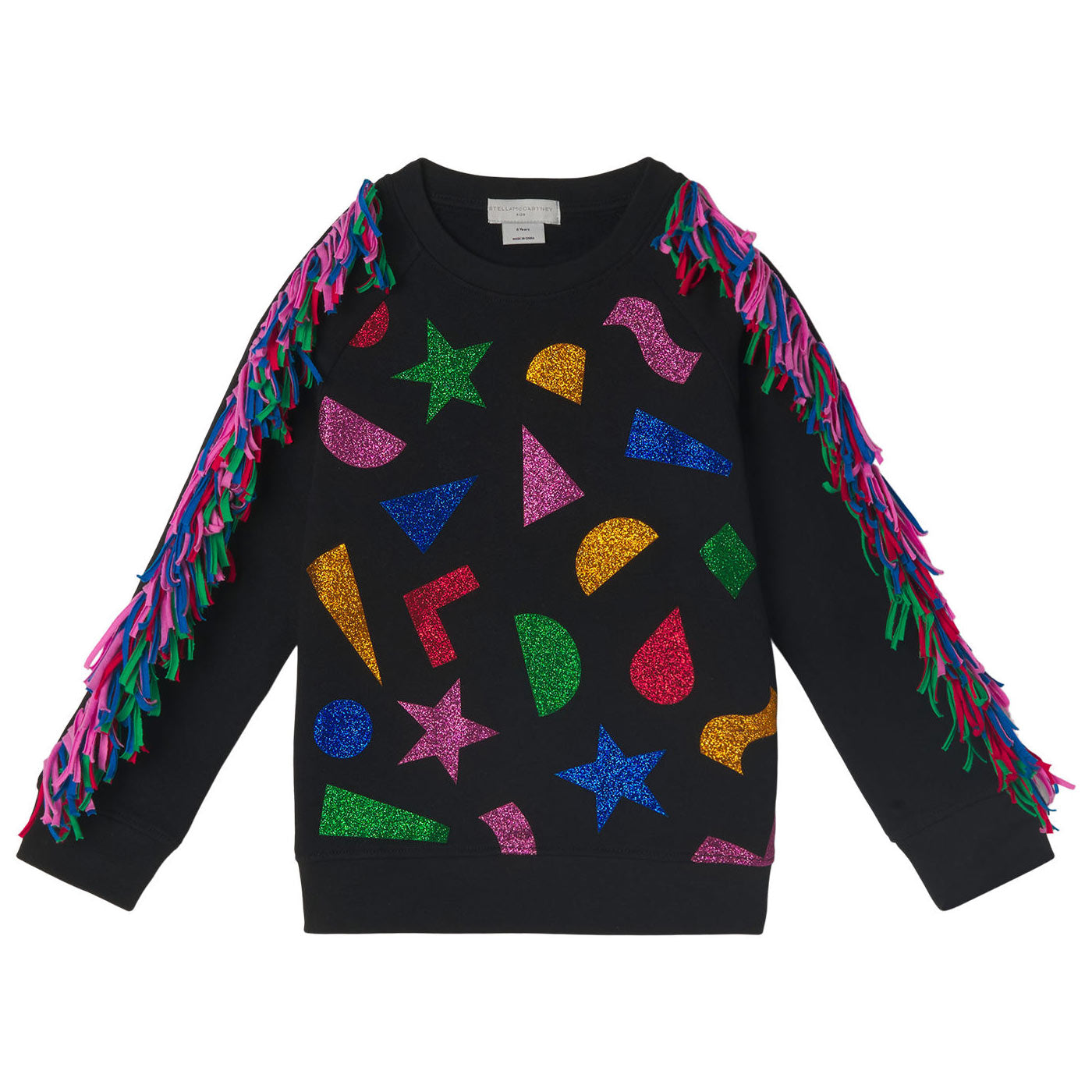 Παιδική Μπλούζα Φούτερ Glitter Shapes