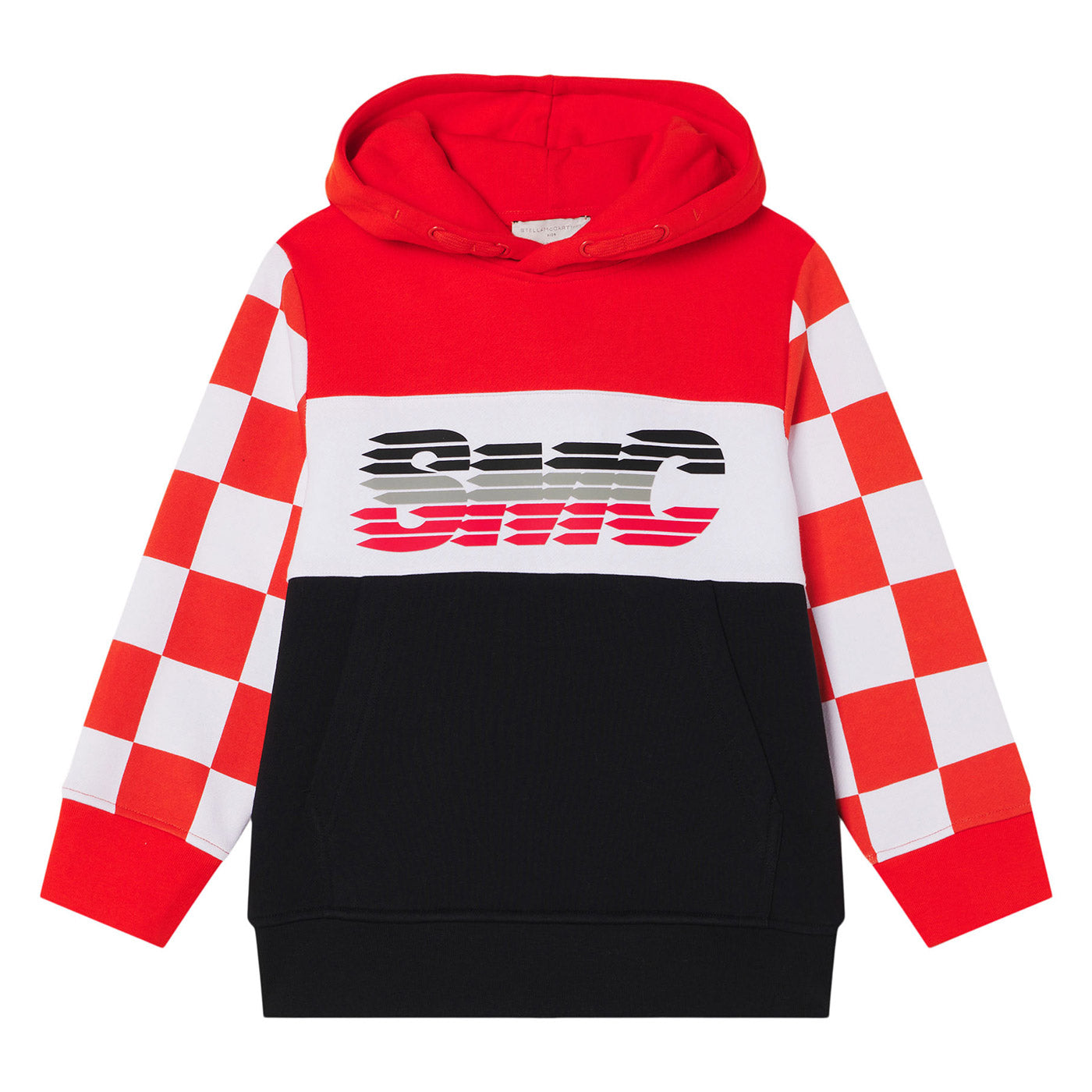 Παιδική Μπλούζα Φούτερ με Κουκούλα Racing