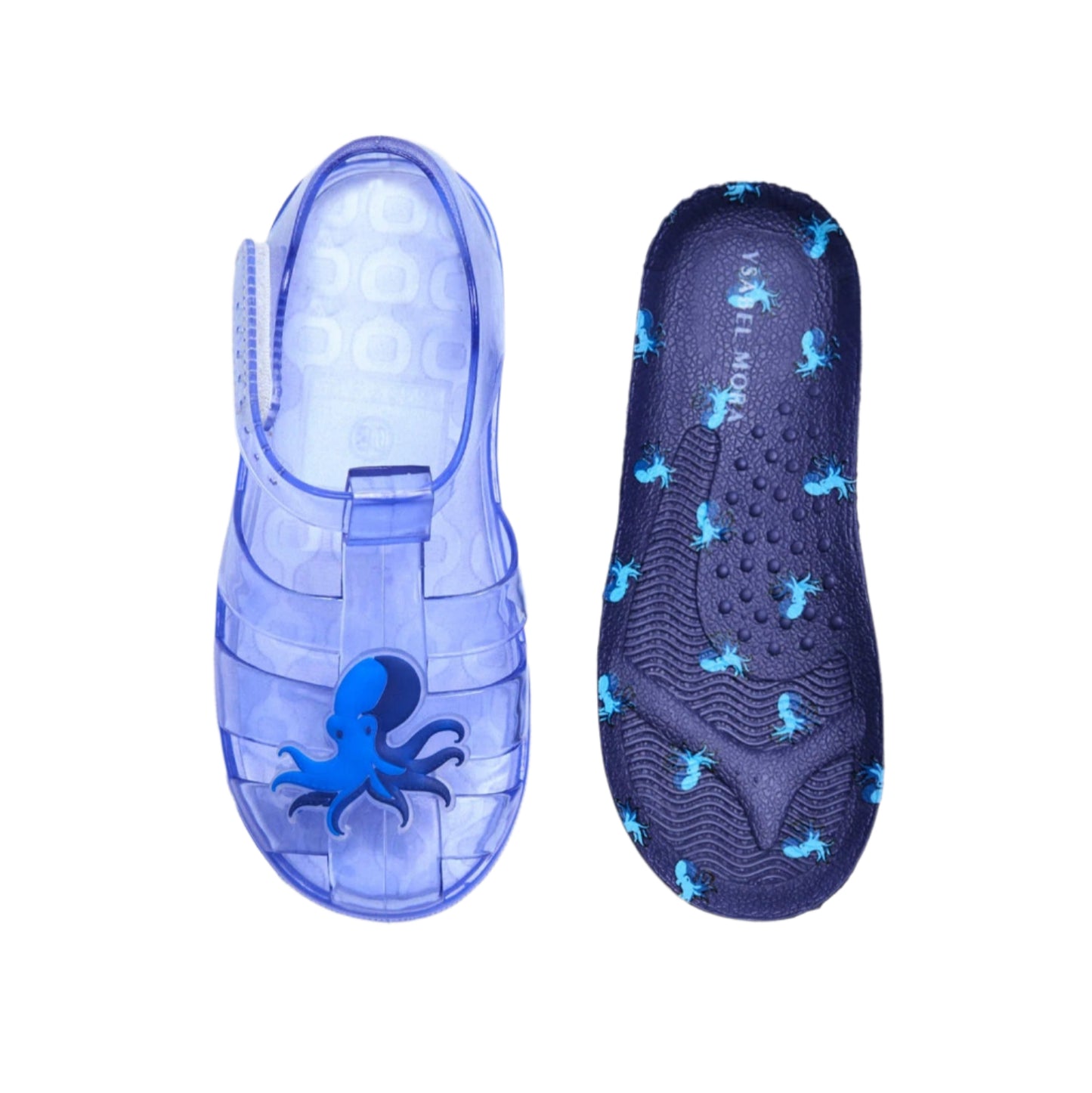 52A.Y93507 # Kids Beach Sandals Octopus