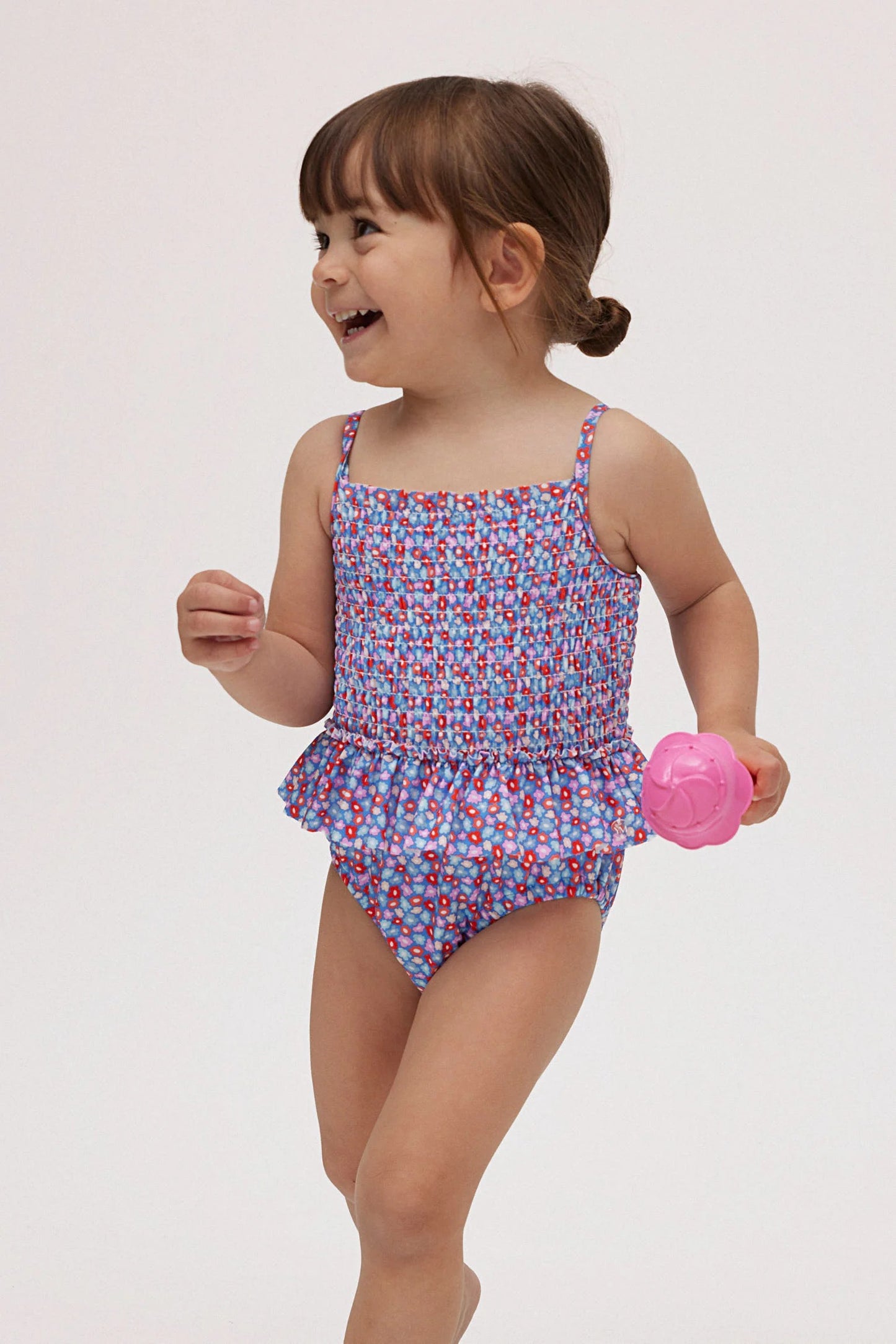 52A.Y97060 # Baby One-Piece Swimsuit Flowers
