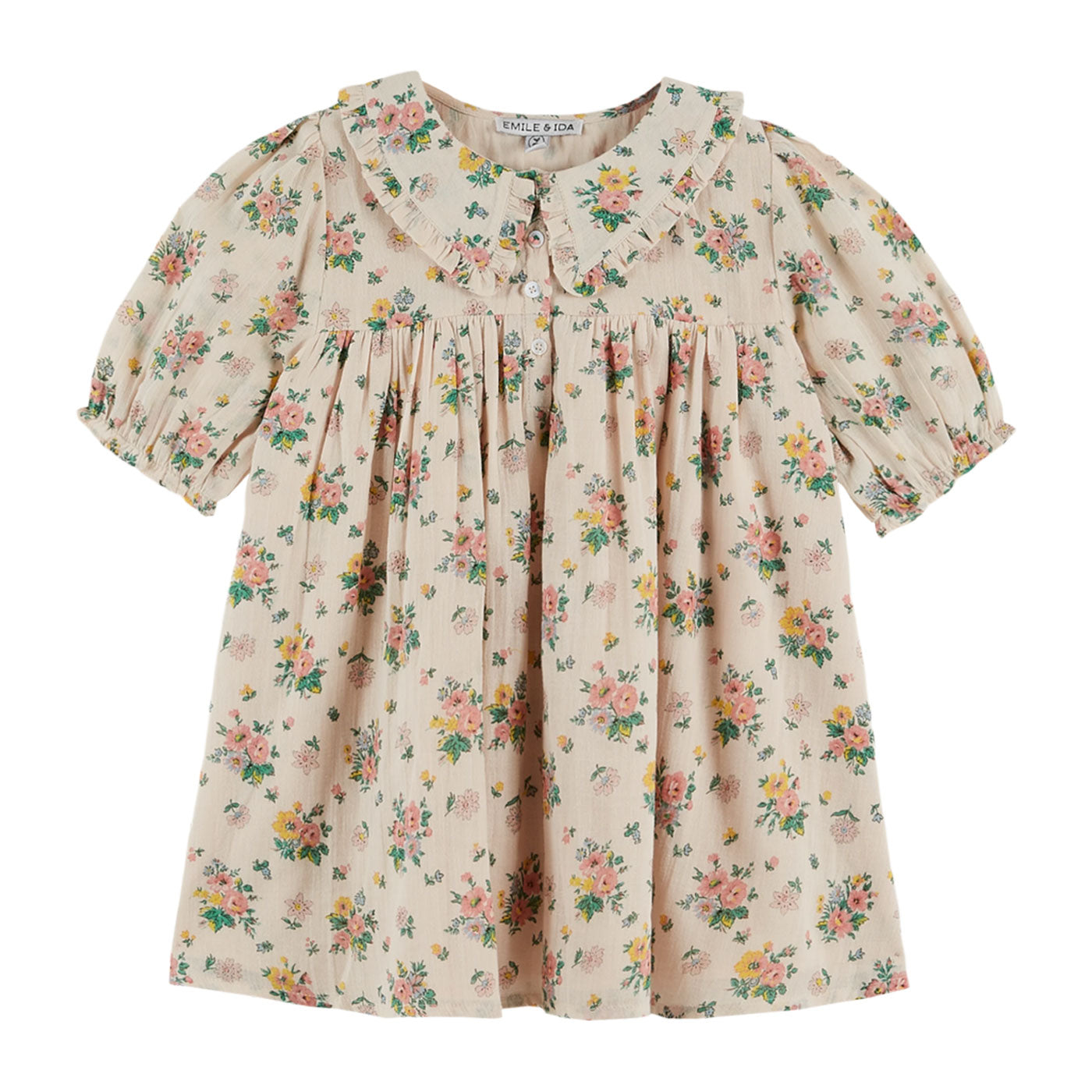 52A.AB045A_PRINTEMPSROSE # Βρεφικό Φόρεμα Roses