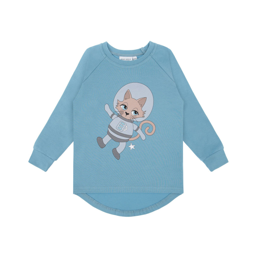 Παιδική Μακρυμάνικη Μπλούζα Astrocat Blue Light