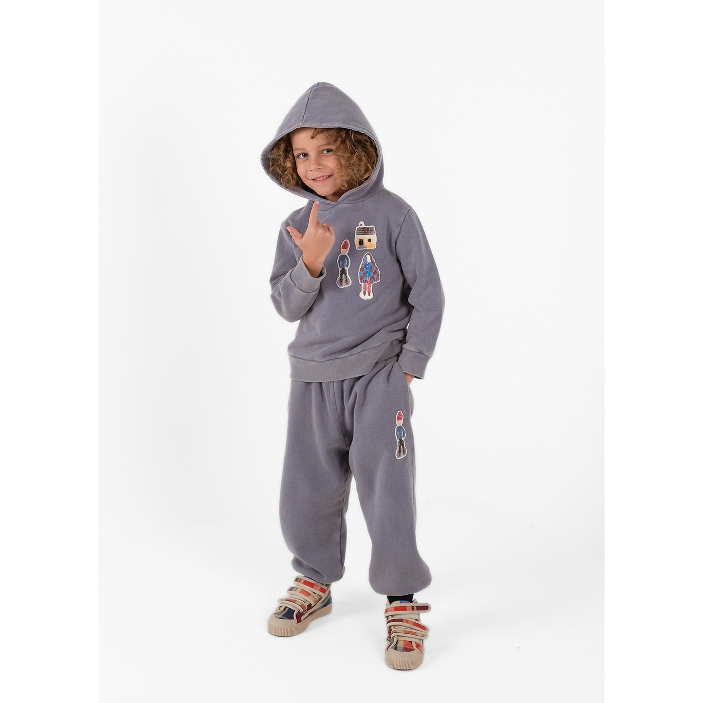 Παιδική Μπλούζα Φούτερ David Indigo