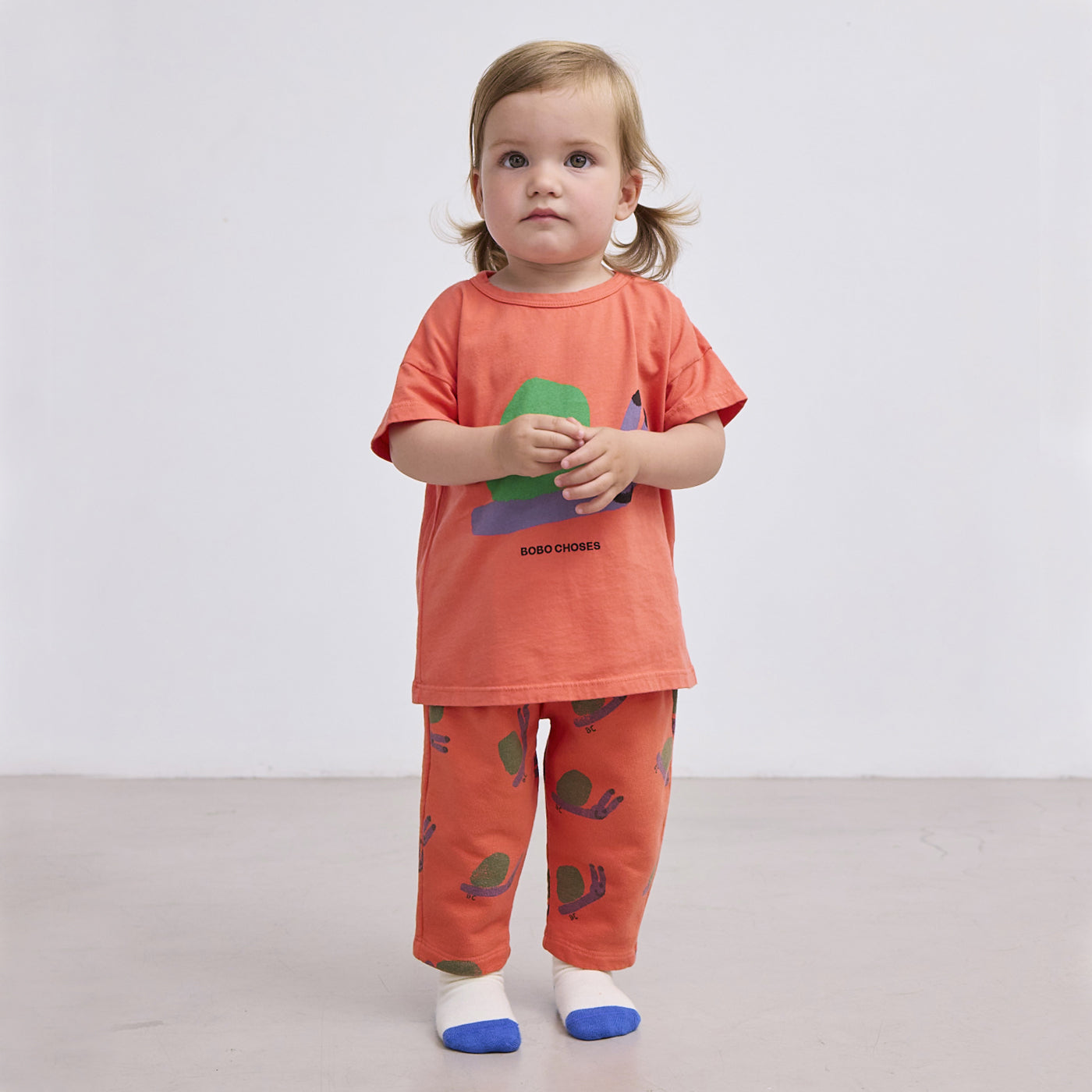 52A.B125AB012_611 # Βρεφική Μπλούζα T-Shirt Funny Snail