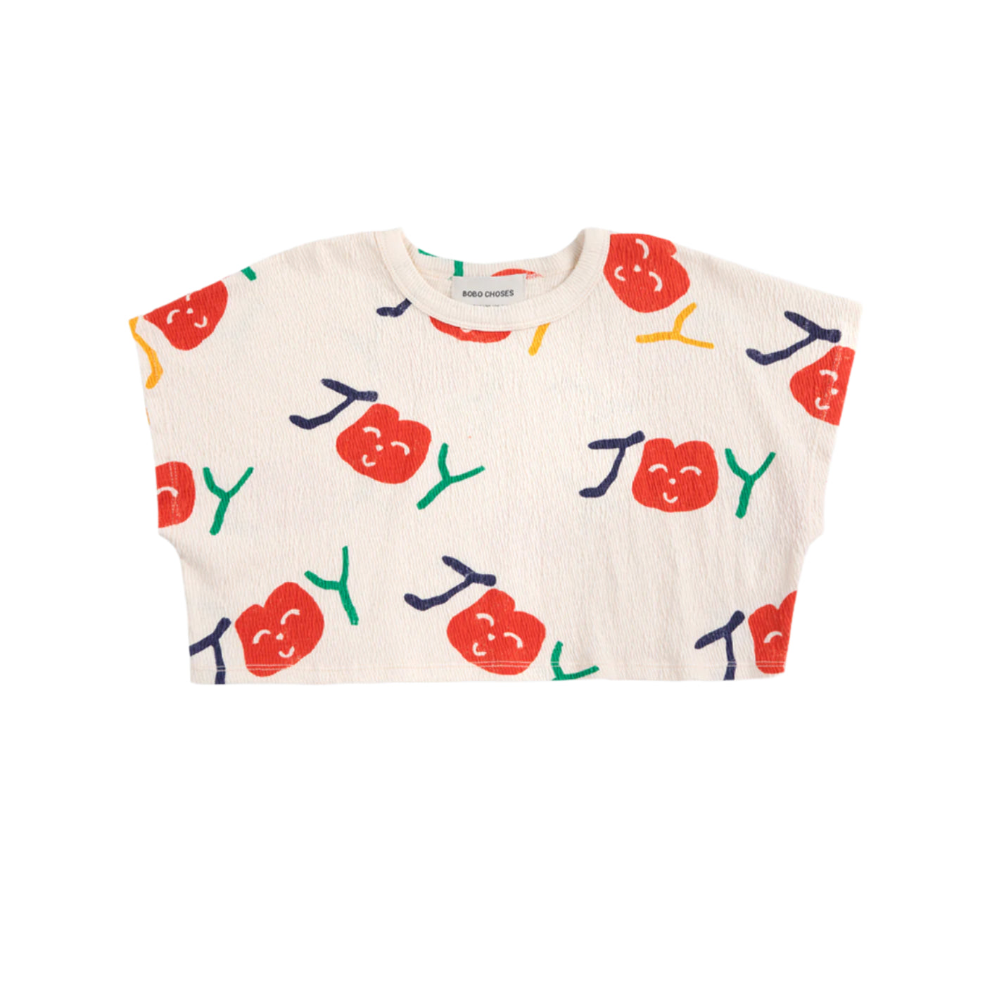 52A.B125AC021_199 # Παιδική Μπλούζα Cropped T-Shirt Smiling