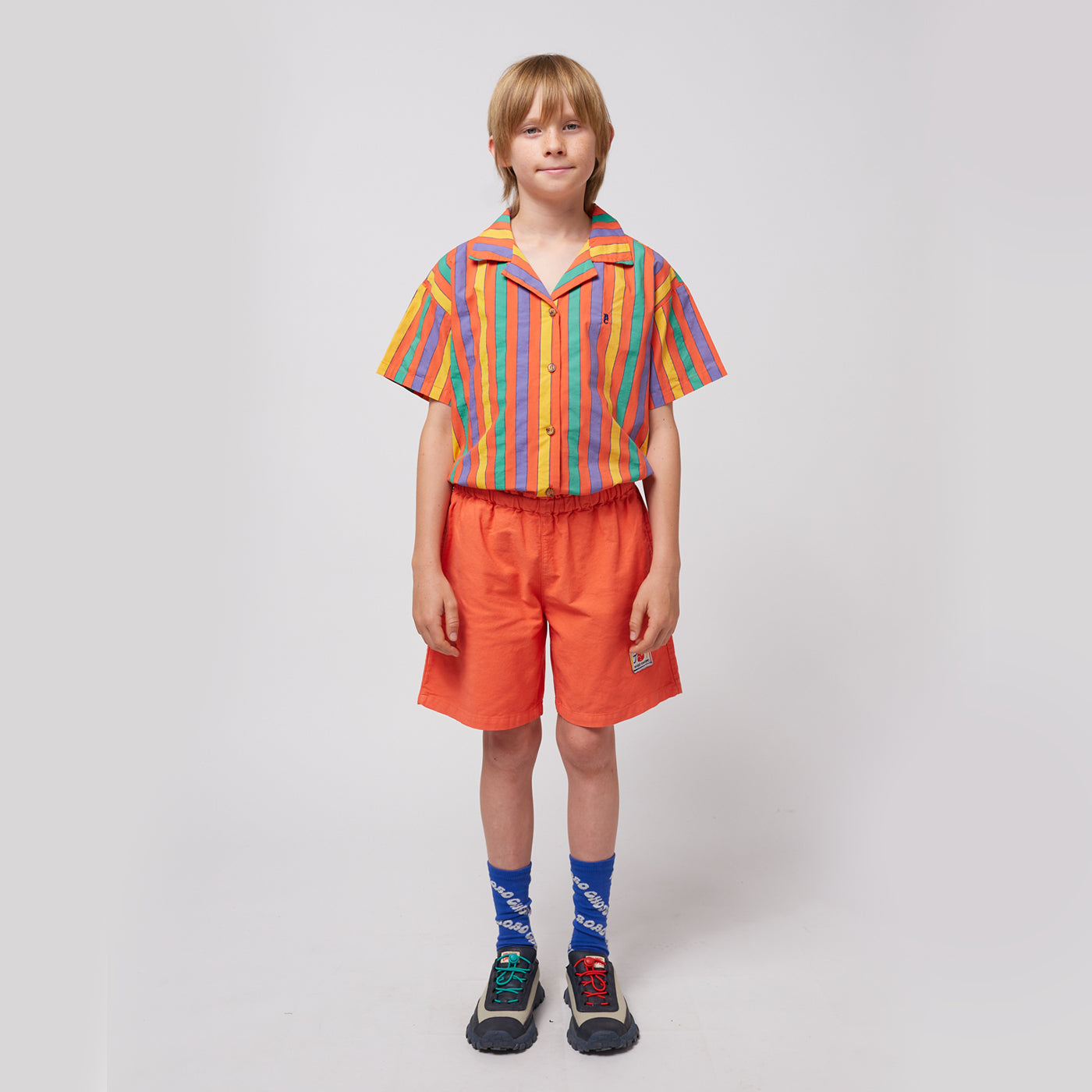 52A.B125AC059_611 # Παιδικό Σορτς Smiling Patch