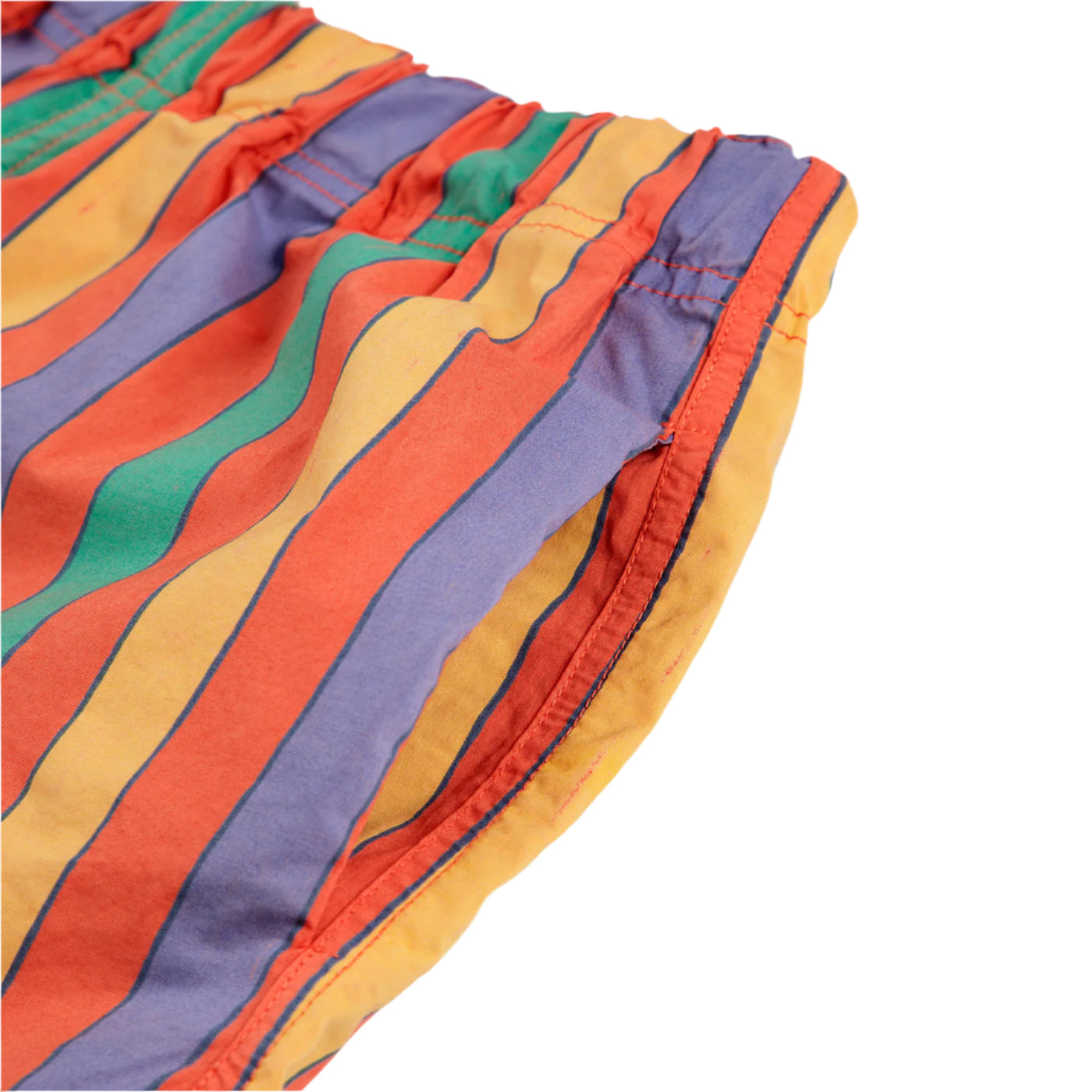 52A.B125AC062_611 # Παιδικό Σορτς Multicolor Stripes