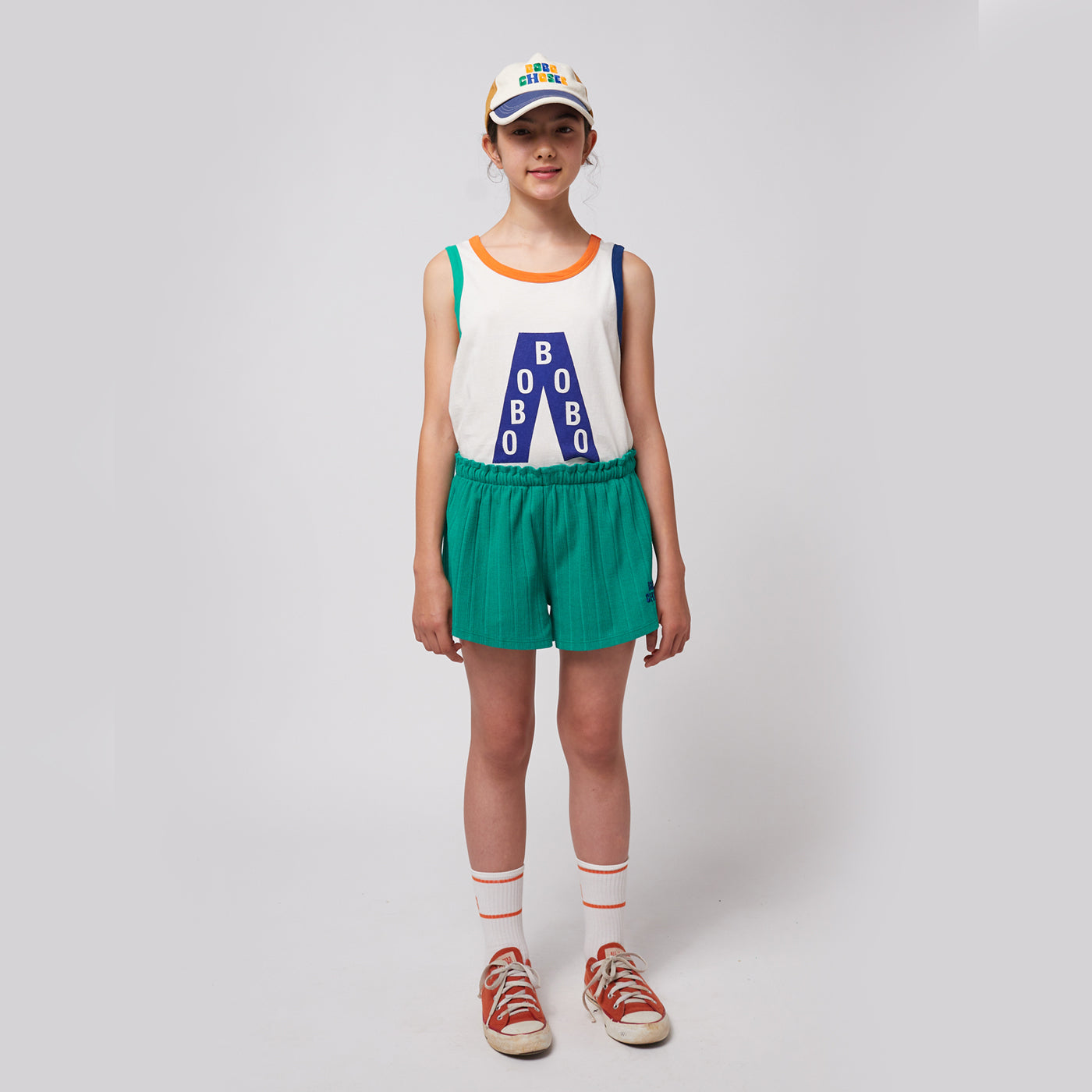 52A.B125AC131_311 # Kids Shorts Bobo Choses Green