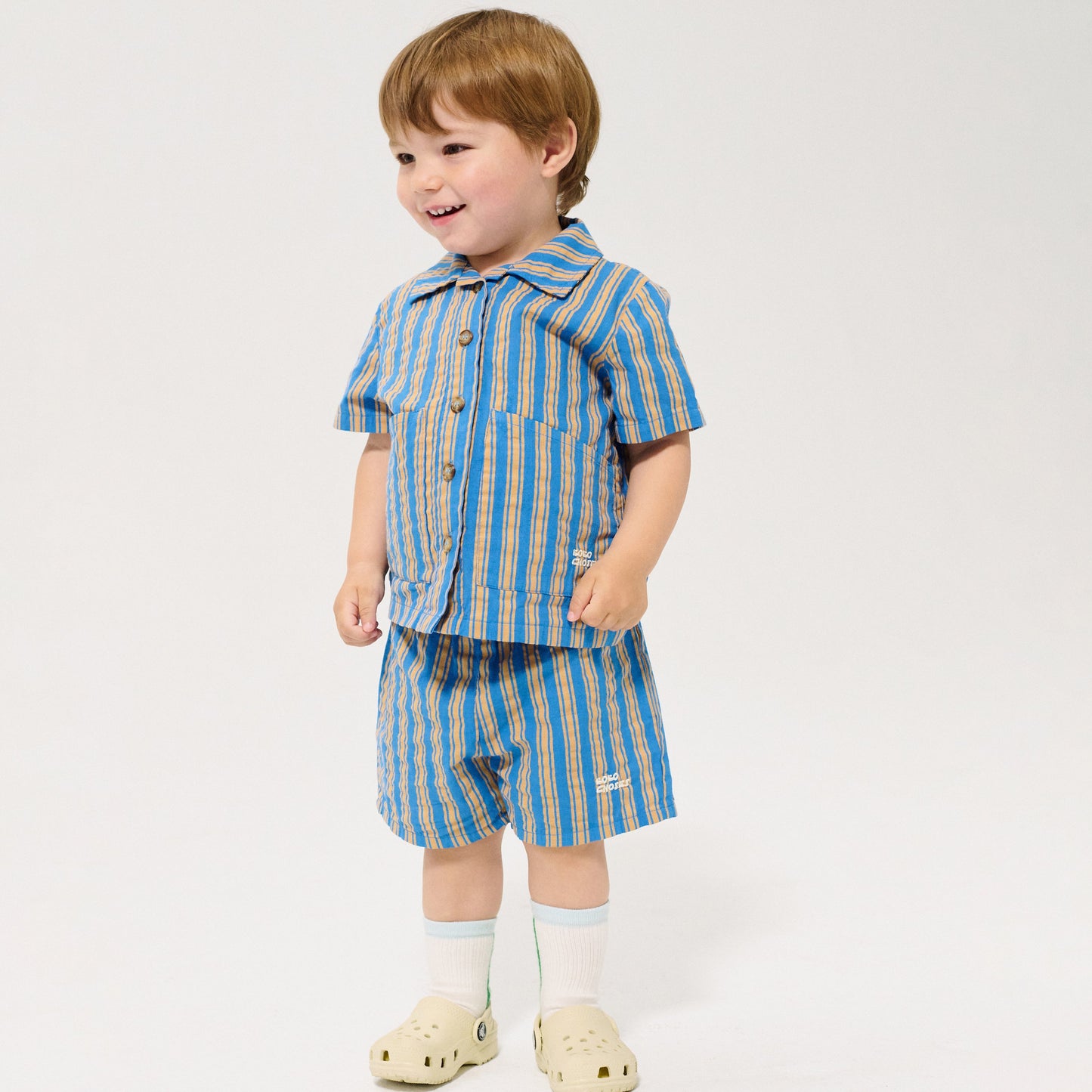 62A.B126AB029_991 # Βρεφικό Κοντομάνικο Πουκάμισο New Hairline