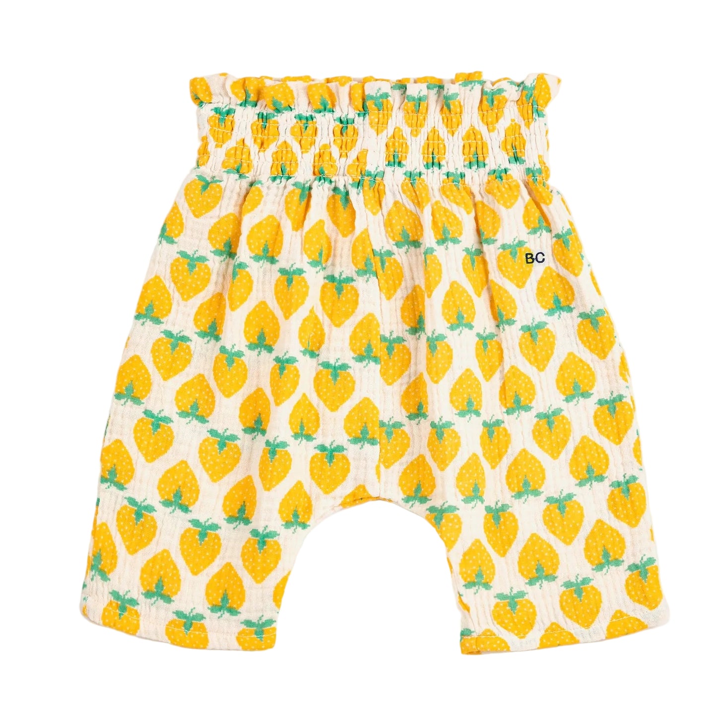 62A.B126AB153_101 # Βρεφικό Παντελόνι Yellow Strawberry