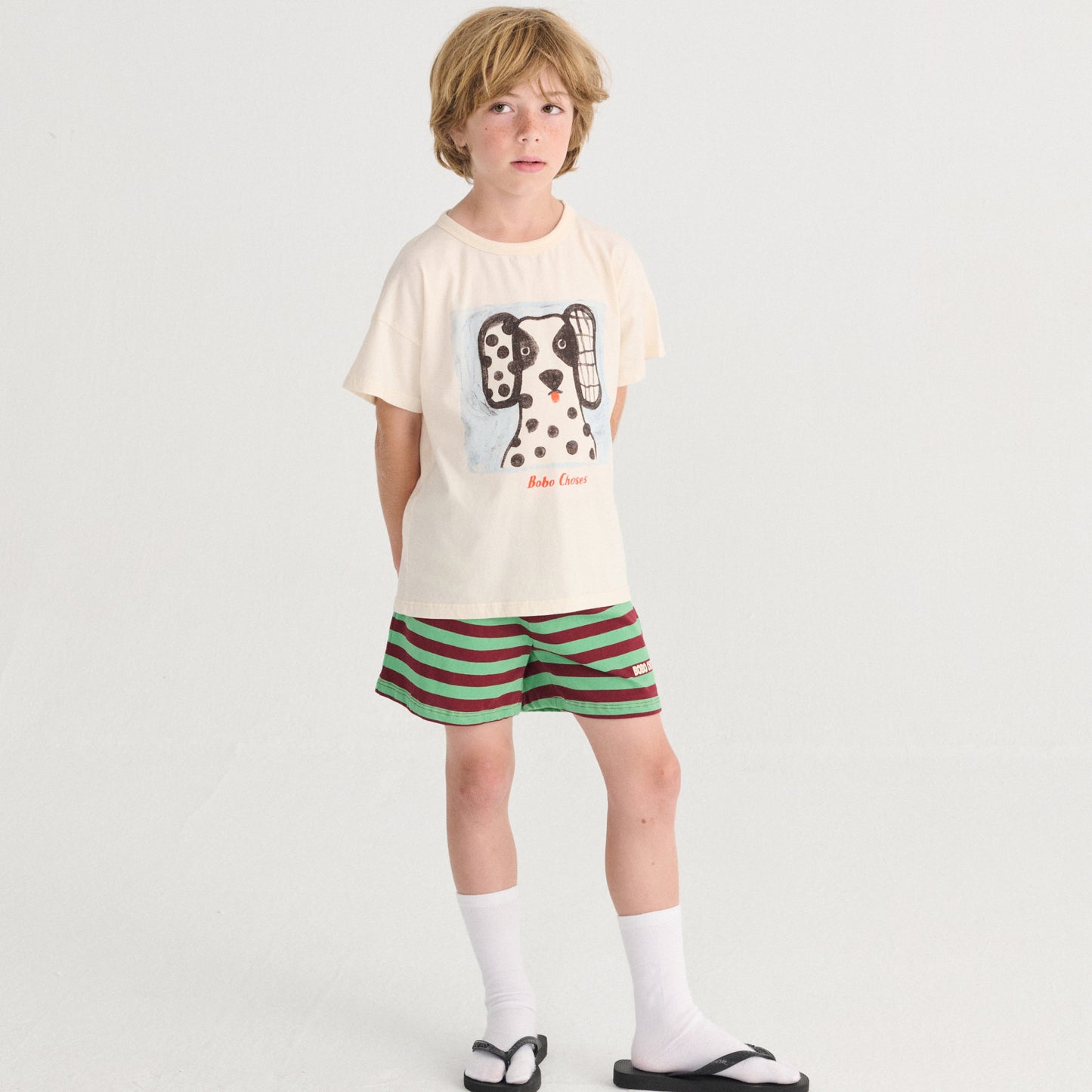 62A.B126AC009_101 # Kids T-Shirt Van Dog