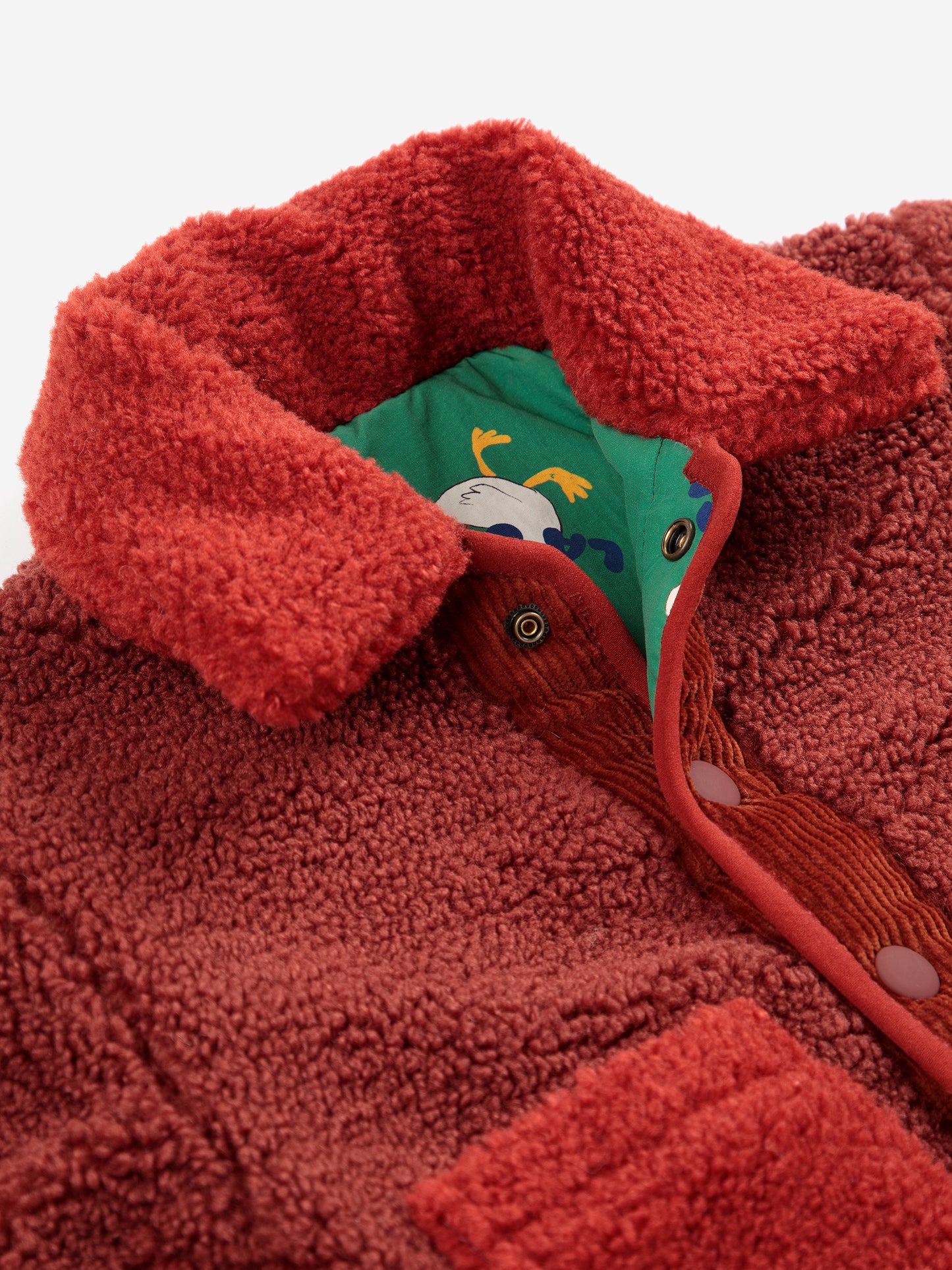 52B.B225AB107_311 # Βρεφικό Μπουφάν Διπλής Όψης La Oca